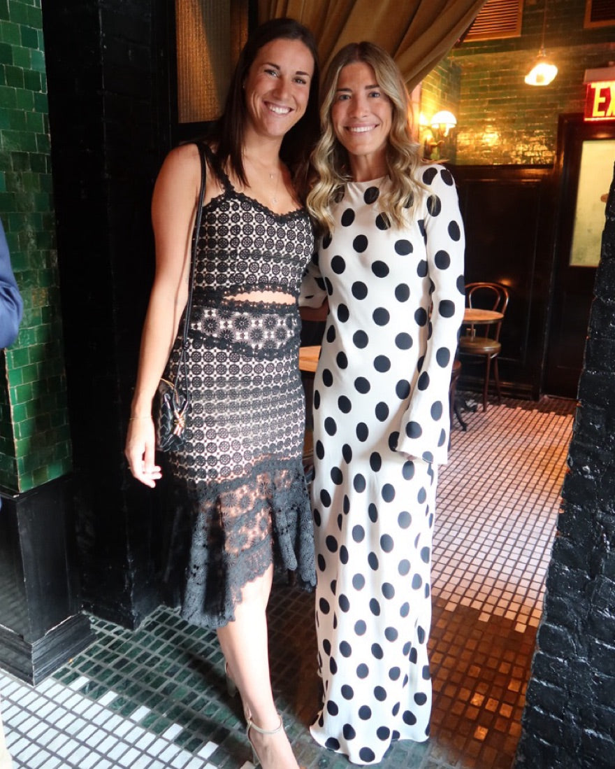 Georgie polka - blanco