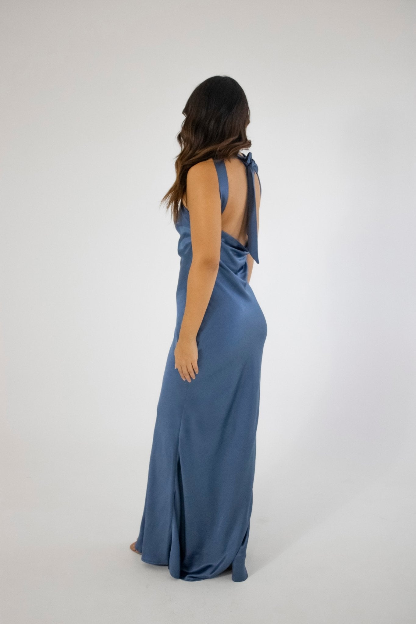 Abelina - azul venta - Lend the Trend renta de vestidos mexico