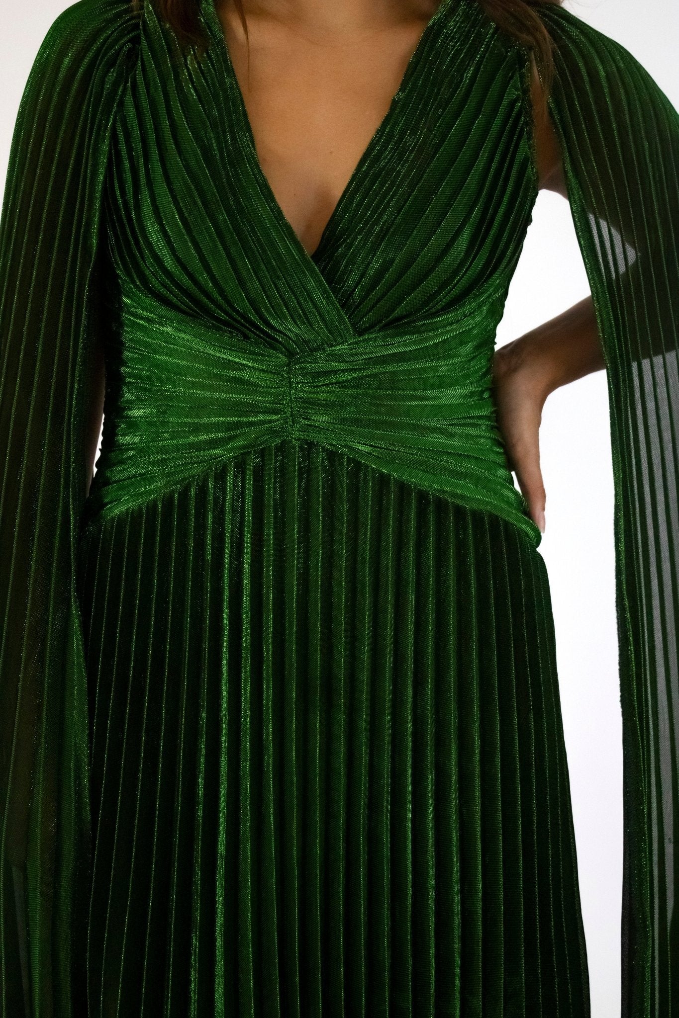 Alina - verde venta - Lend the Trend renta de vestidos mexico