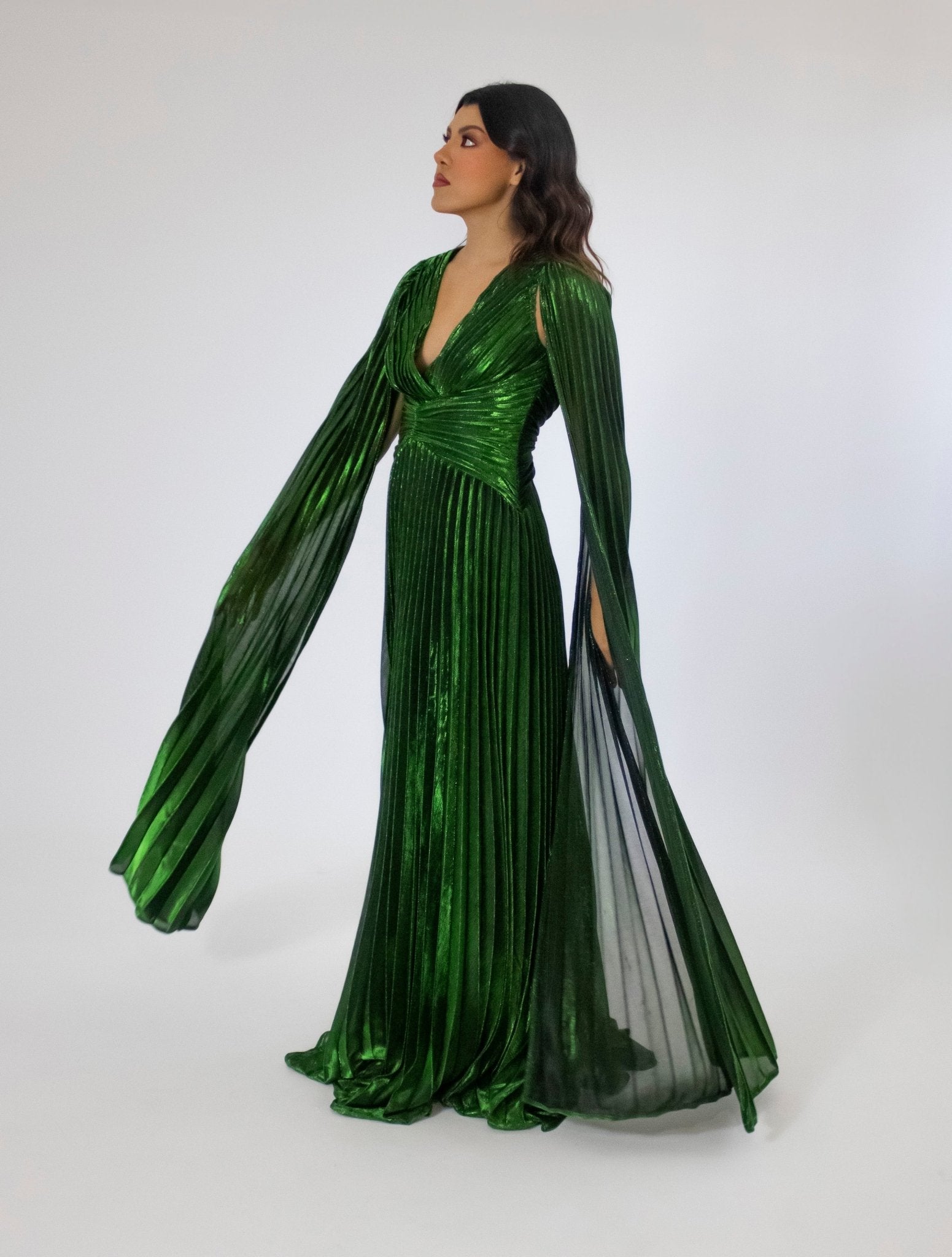 Alina - verde venta - Lend the Trend renta de vestidos mexico