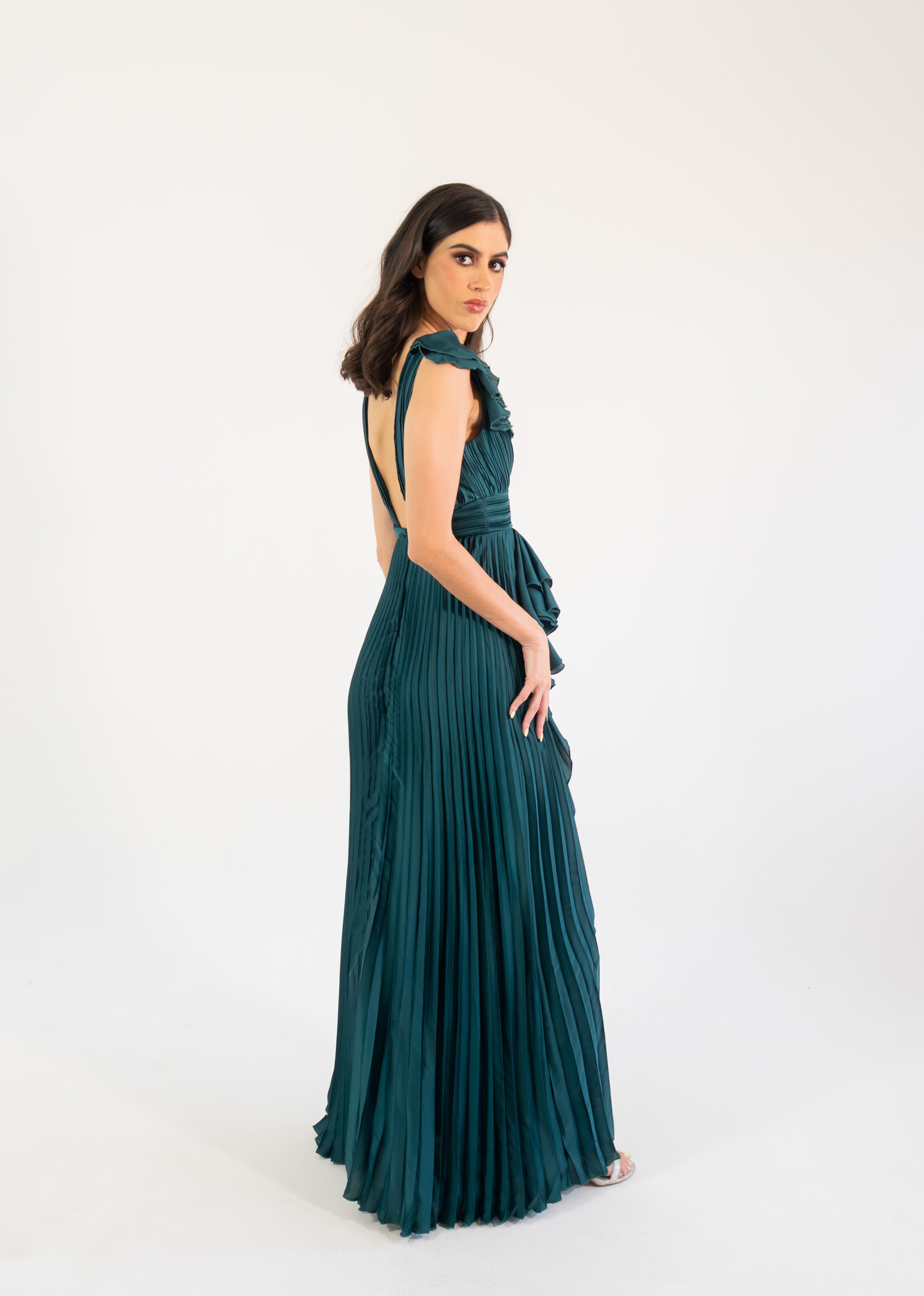 Dorota - verde satin venta