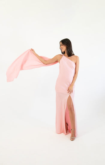 Emiliana - rosa - Lend the Trend renta de vestidos mexico