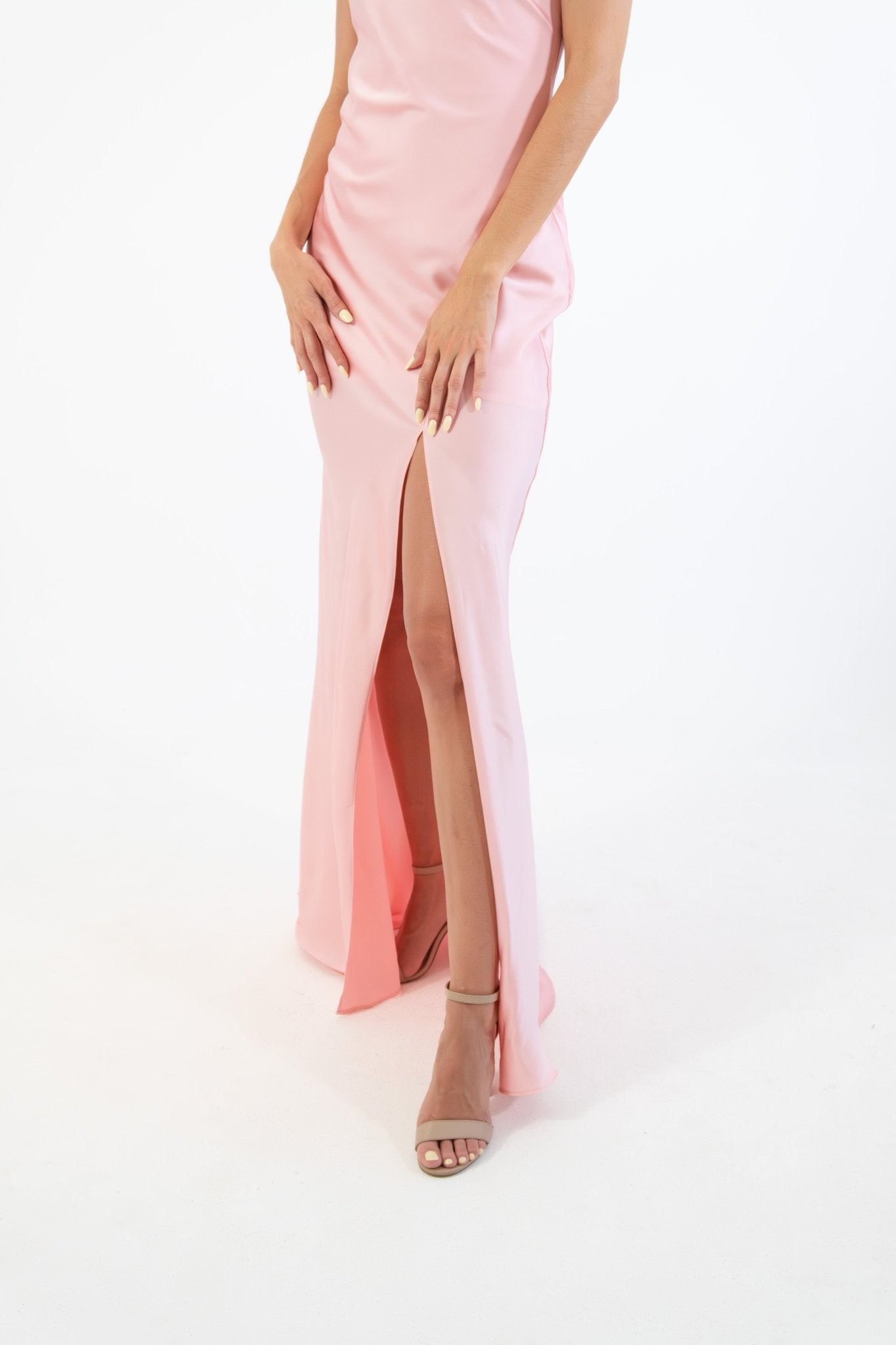 Emiliana - rosa - Lend the Trend renta de vestidos mexico