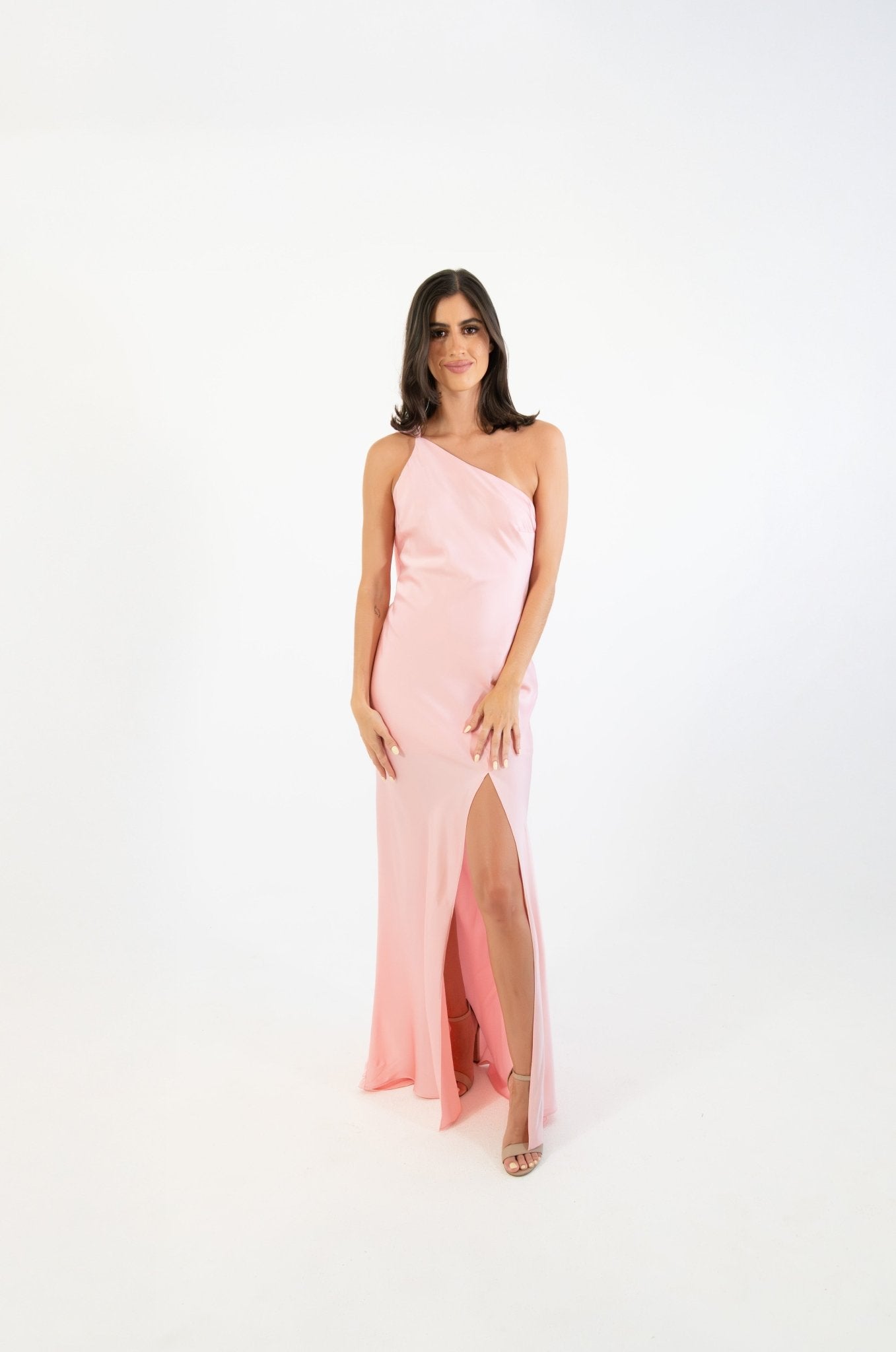 Emiliana - rosa - Lend the Trend renta de vestidos mexico