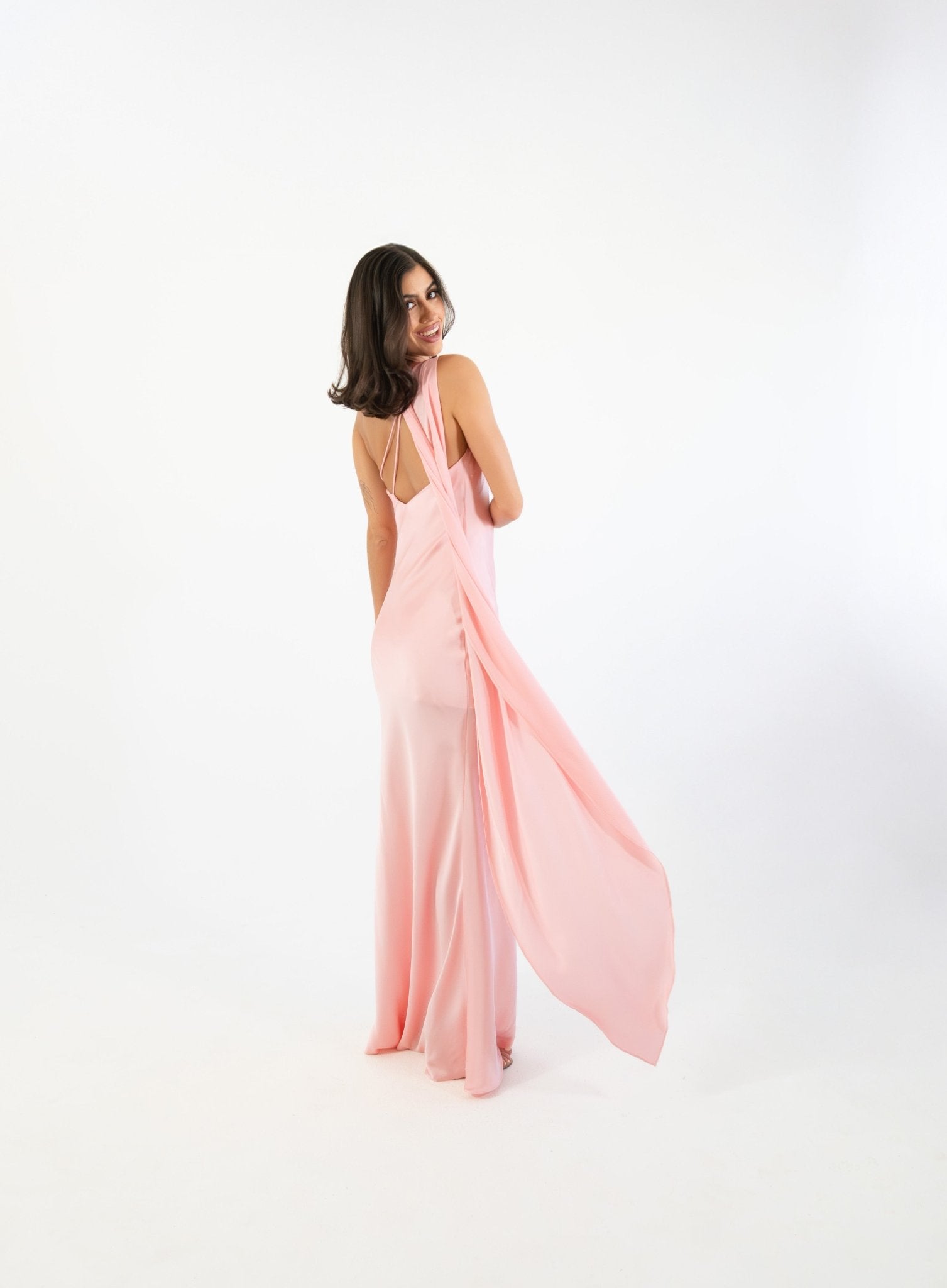 Emiliana - rosa venta - Lend the Trend renta de vestidos mexico