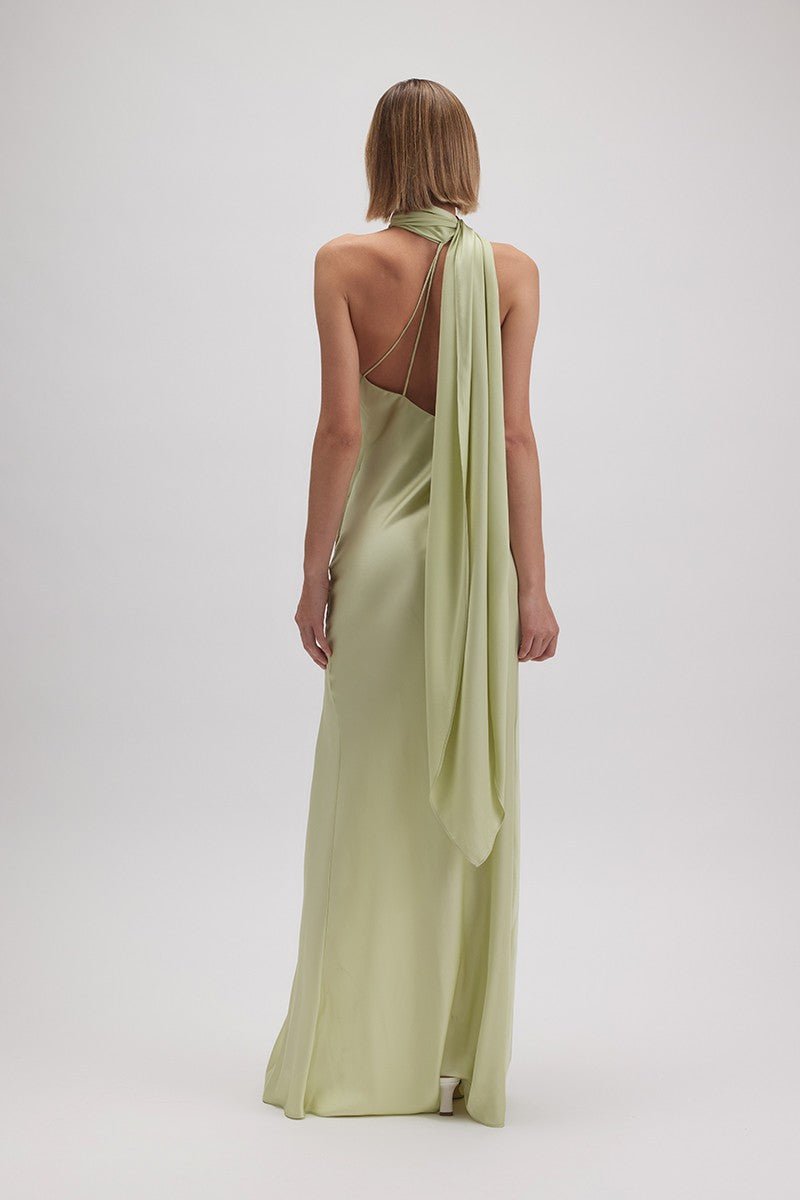 Emiliana - sage - Lend the Trend renta de vestidos mexico