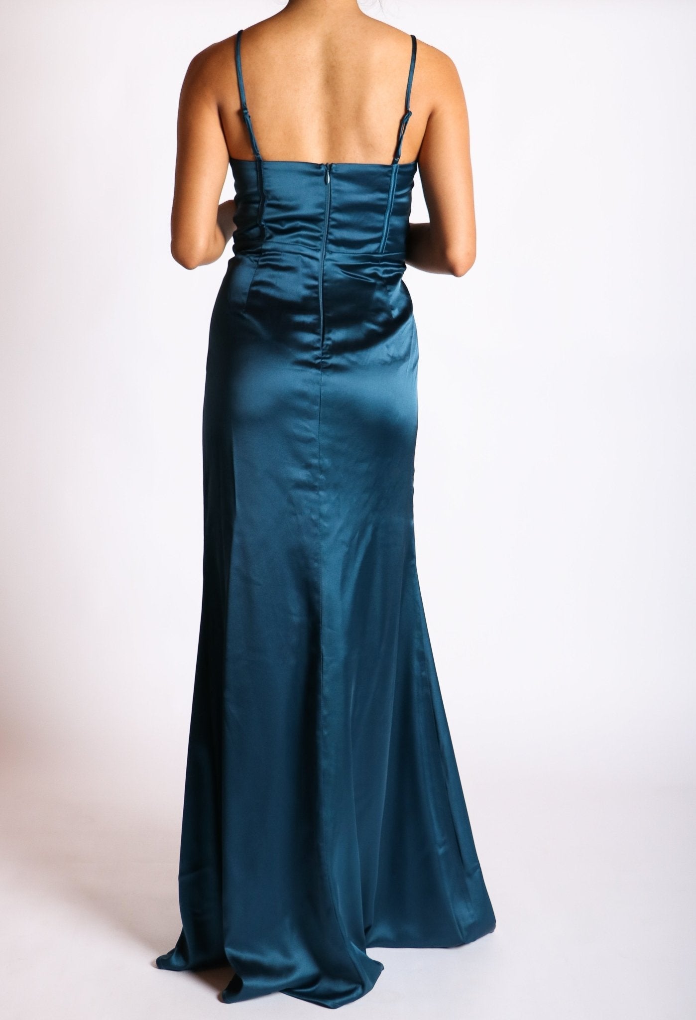 Evelyn - azul venta - Lend the Trend renta de vestidos mexico