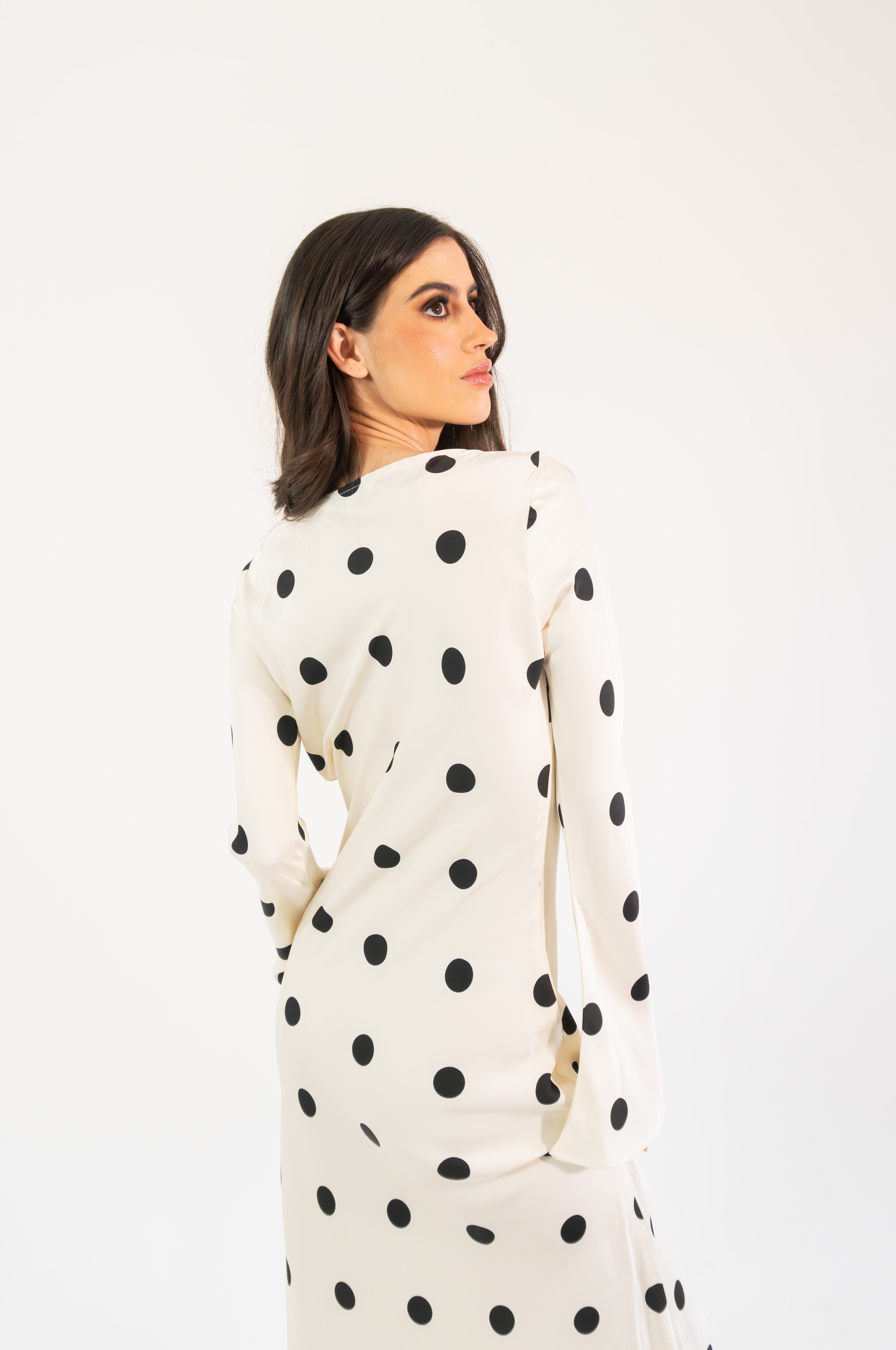 Georgie polka - blanco venta