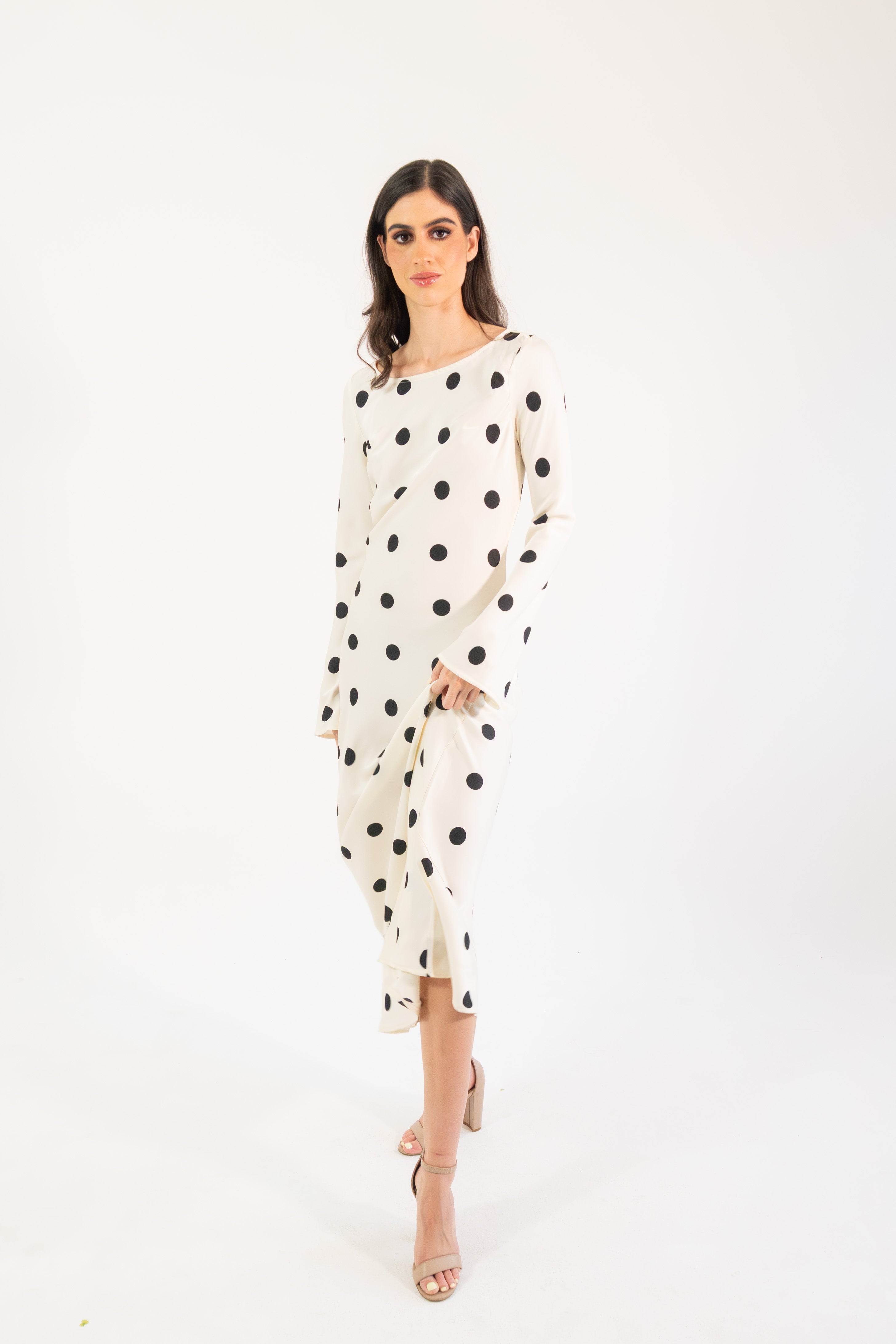 Georgie polka - blanco venta