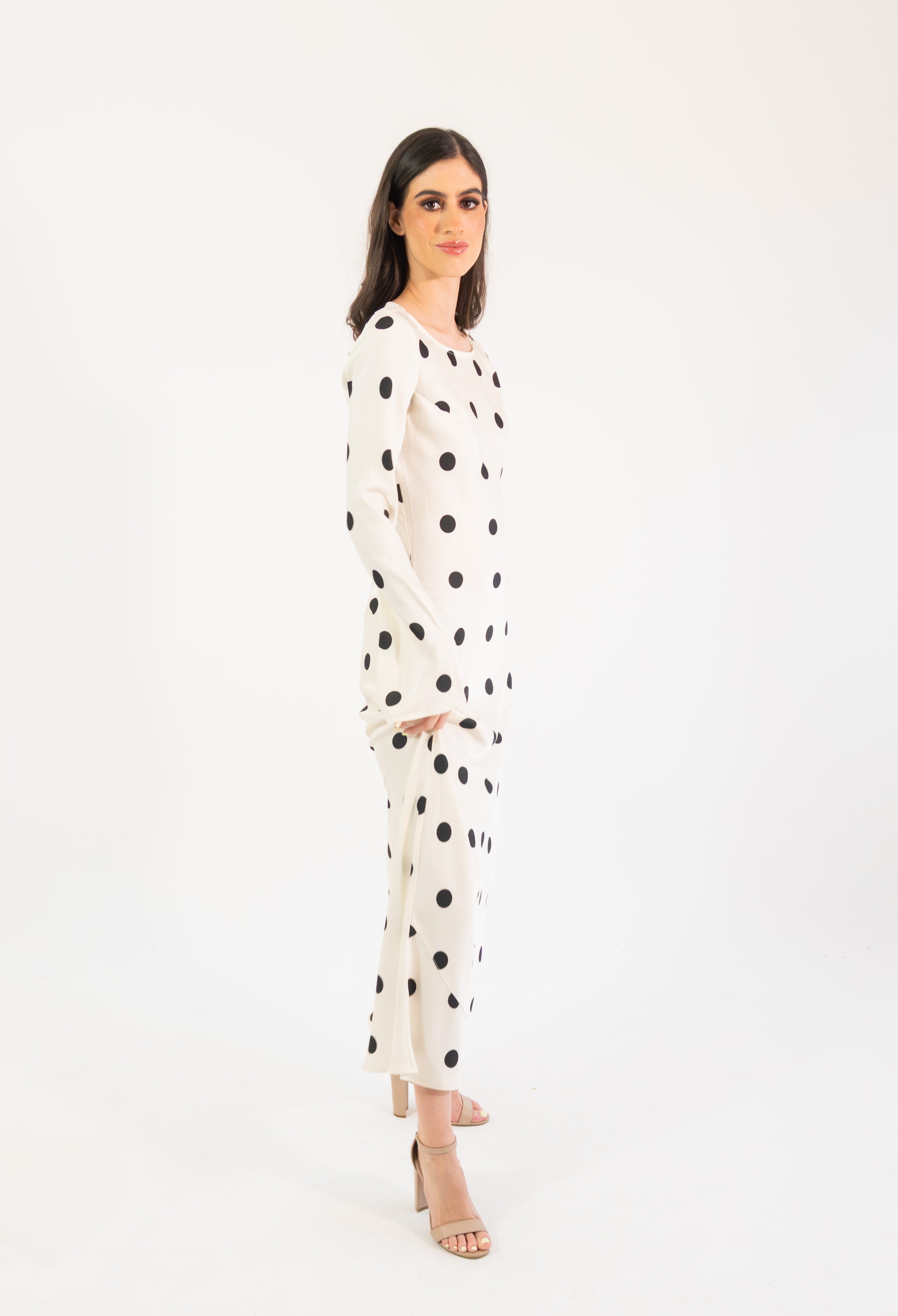 Georgie polka - blanco venta