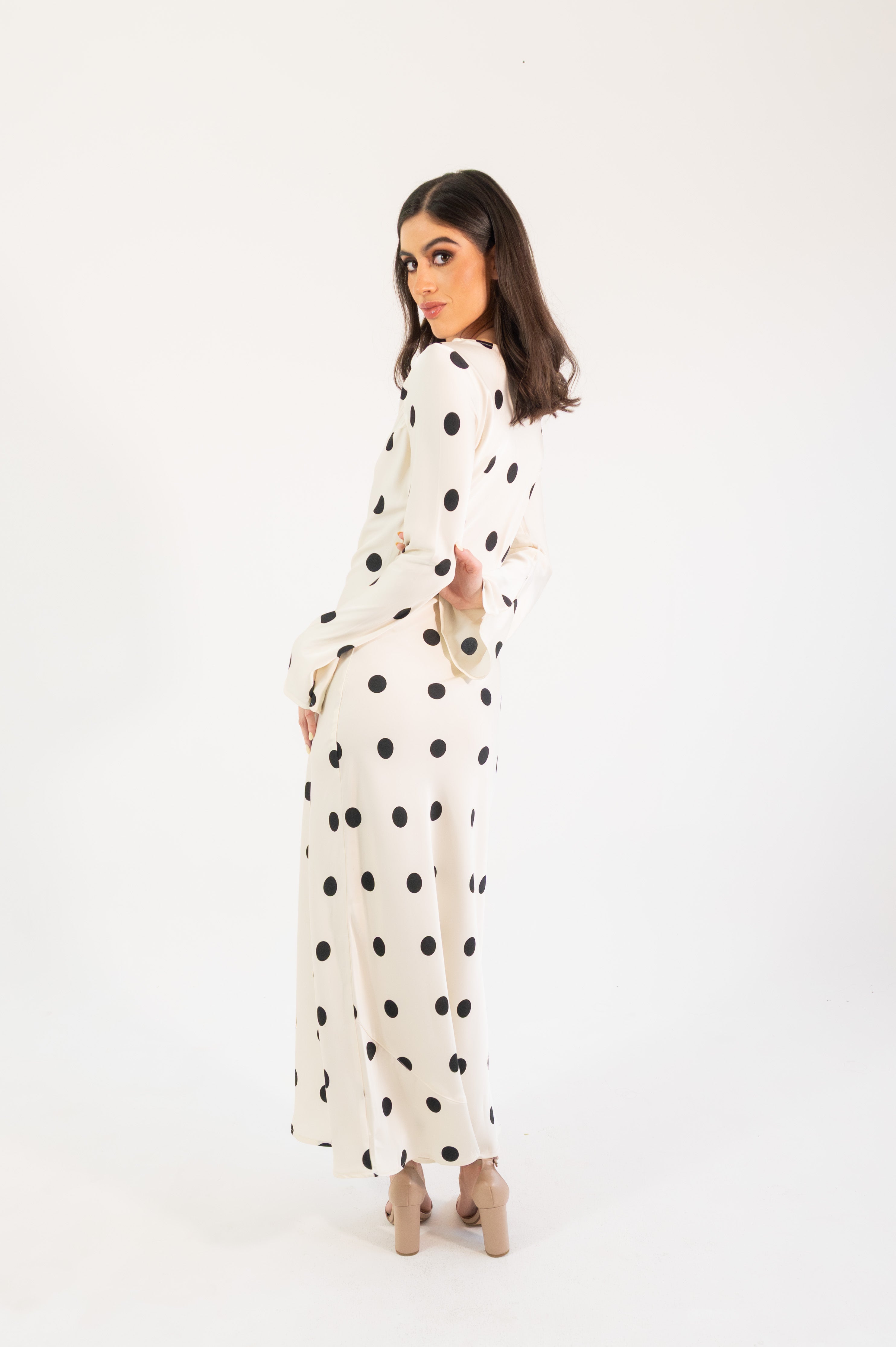 Georgie polka - blanco venta