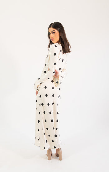 Georgie polka - blanco venta