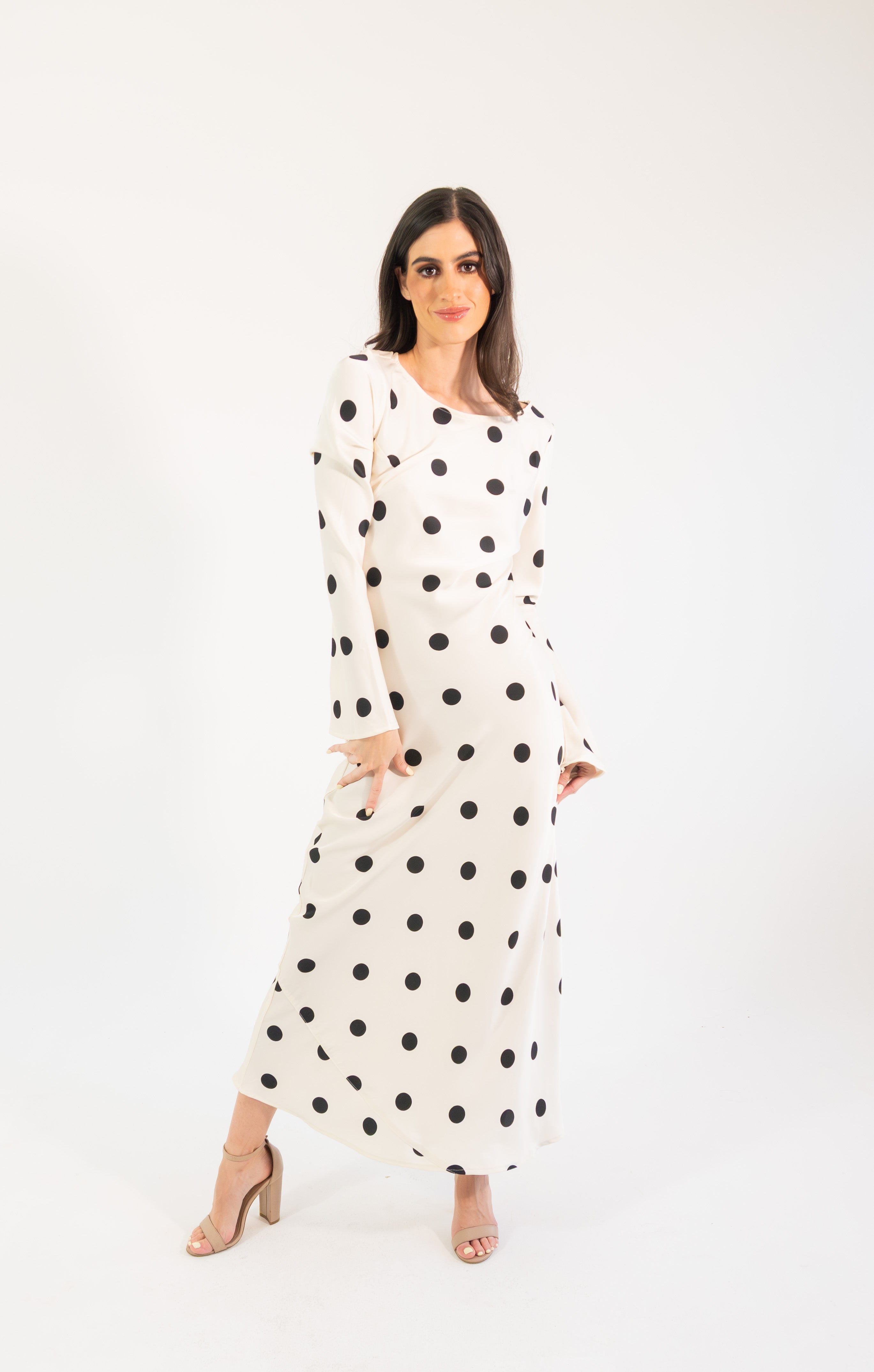 Georgie polka - blanco venta