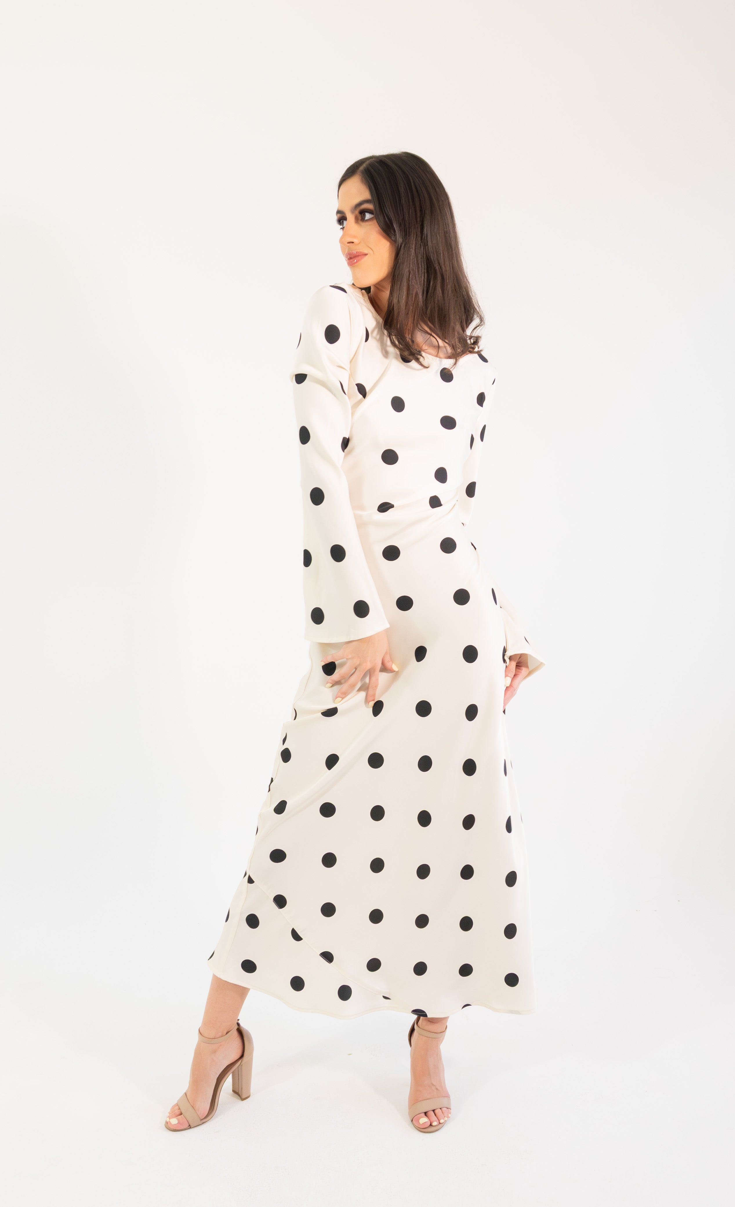 Georgie polka - blanco venta