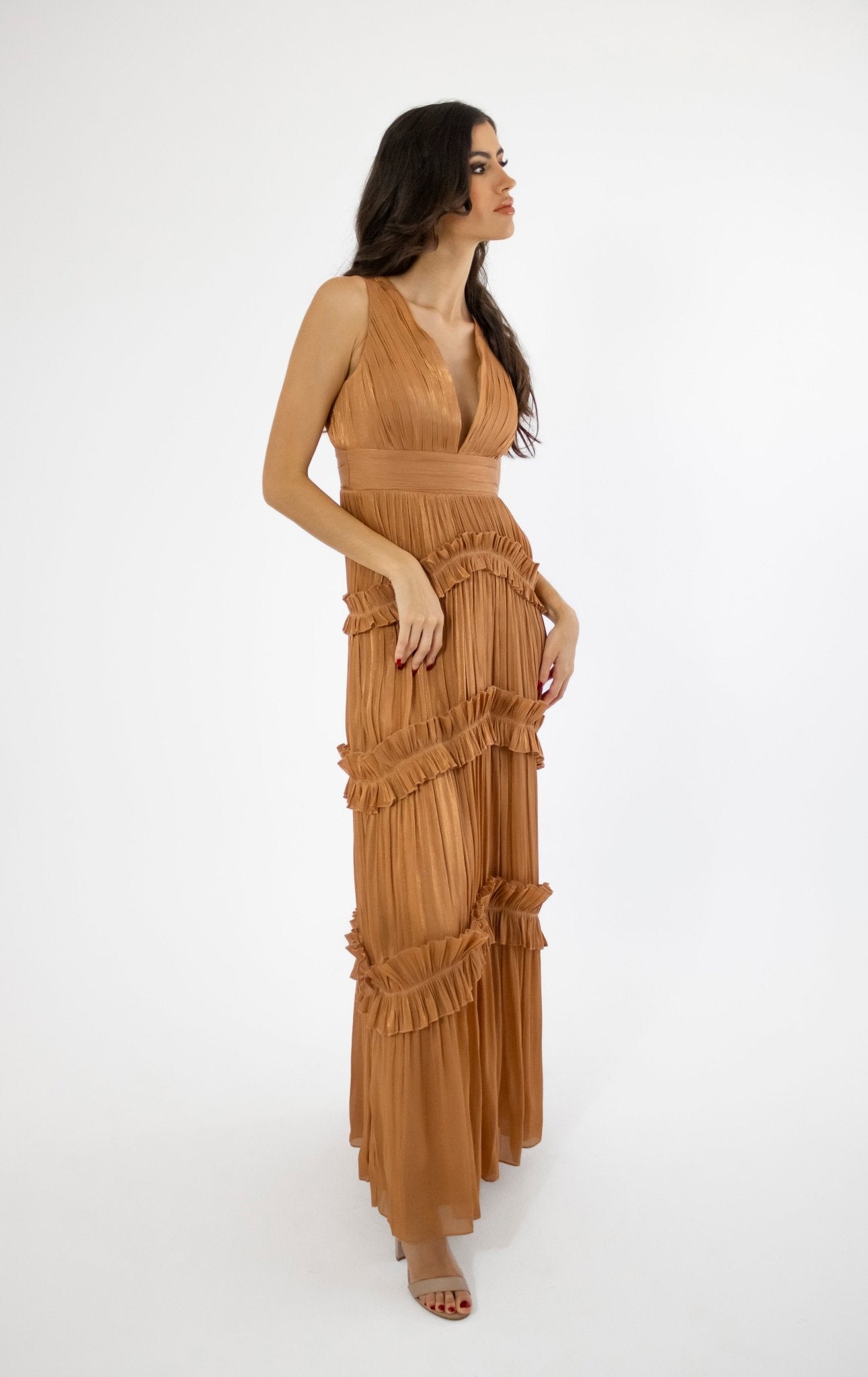 Isla - nude - Lend the Trend renta de vestidos mexico