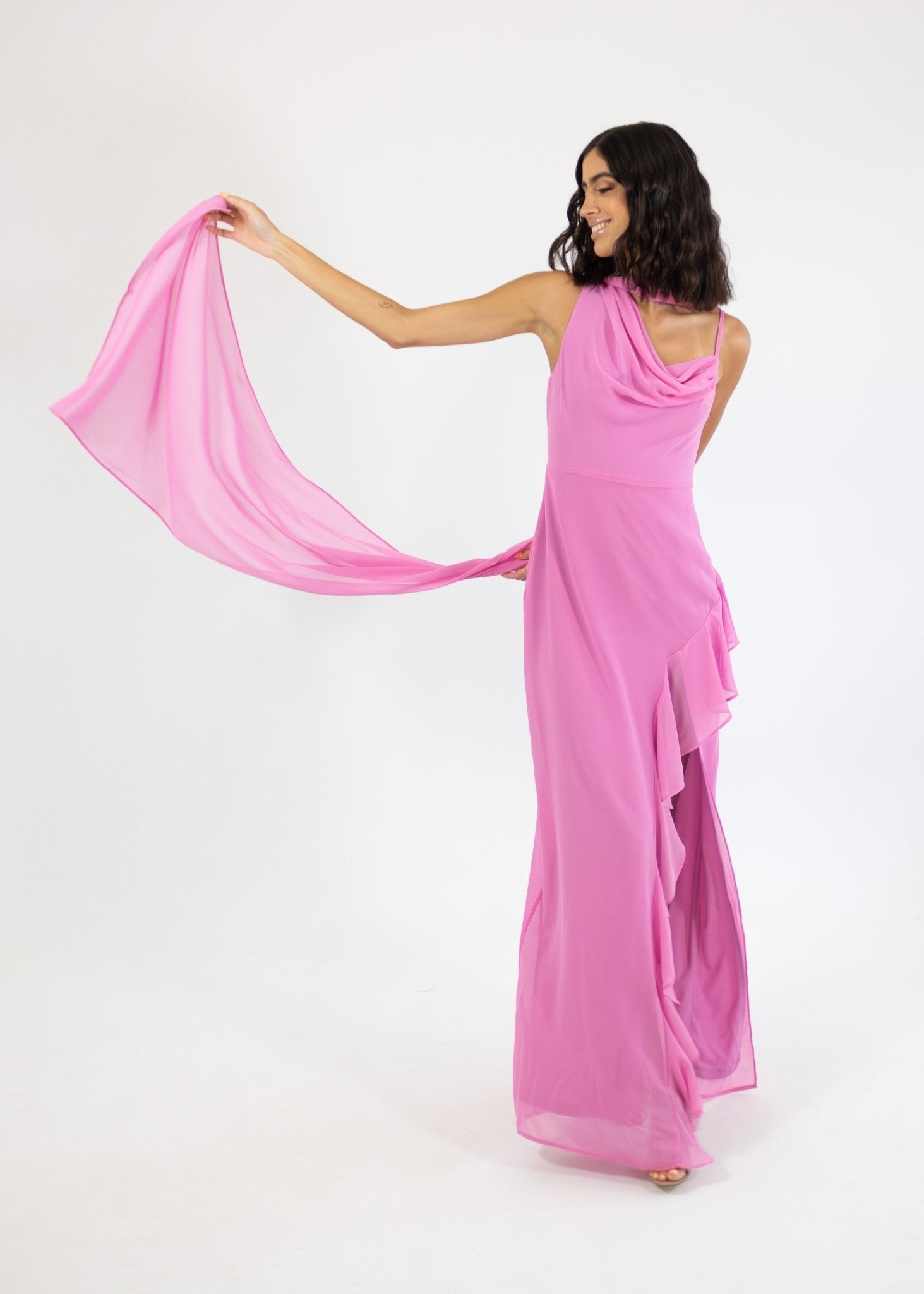 Issa - rosa venta - Lend the Trend renta de vestidos mexico