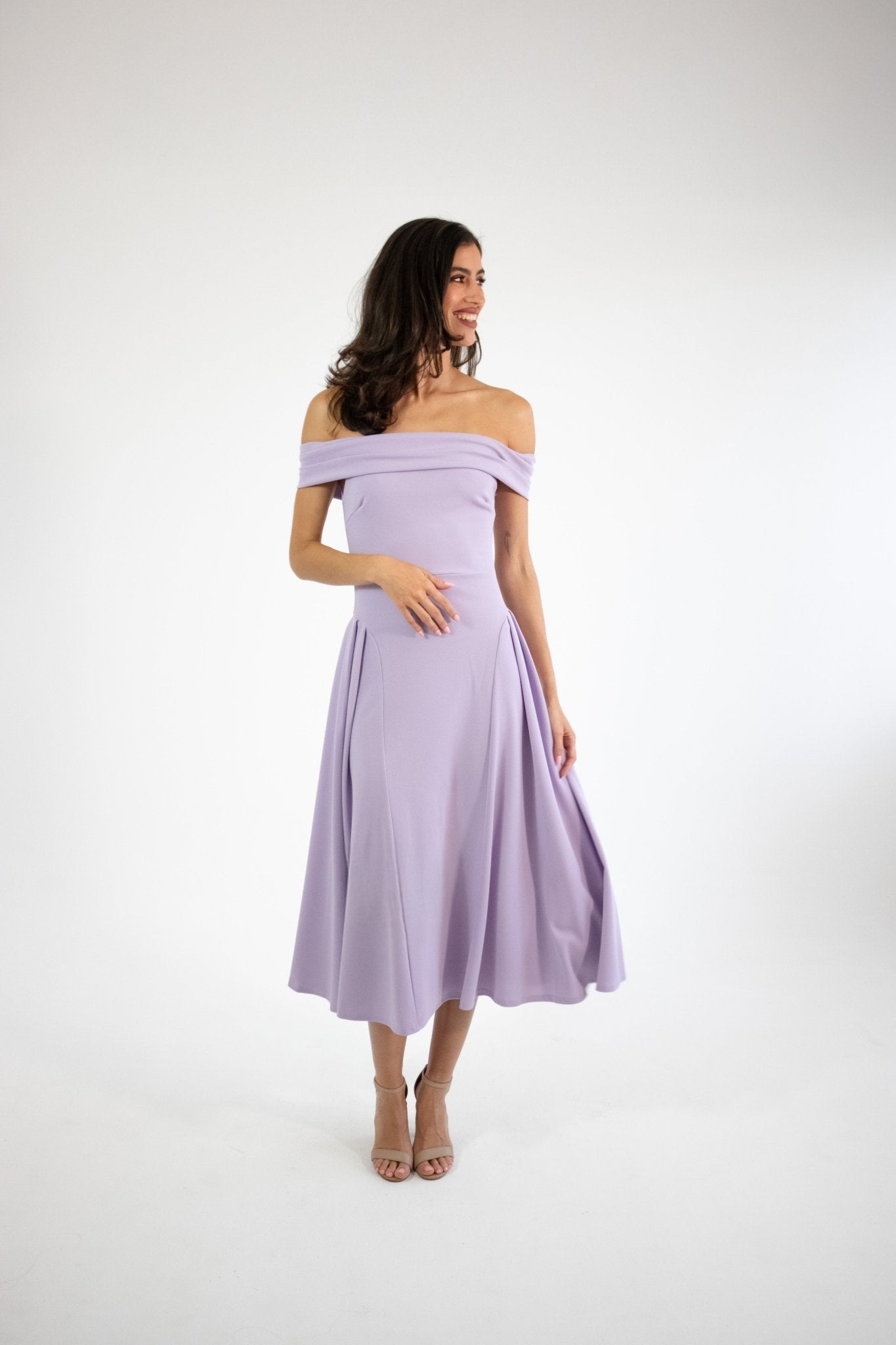 Lola - morado - Lend the Trend renta de vestidos mexico