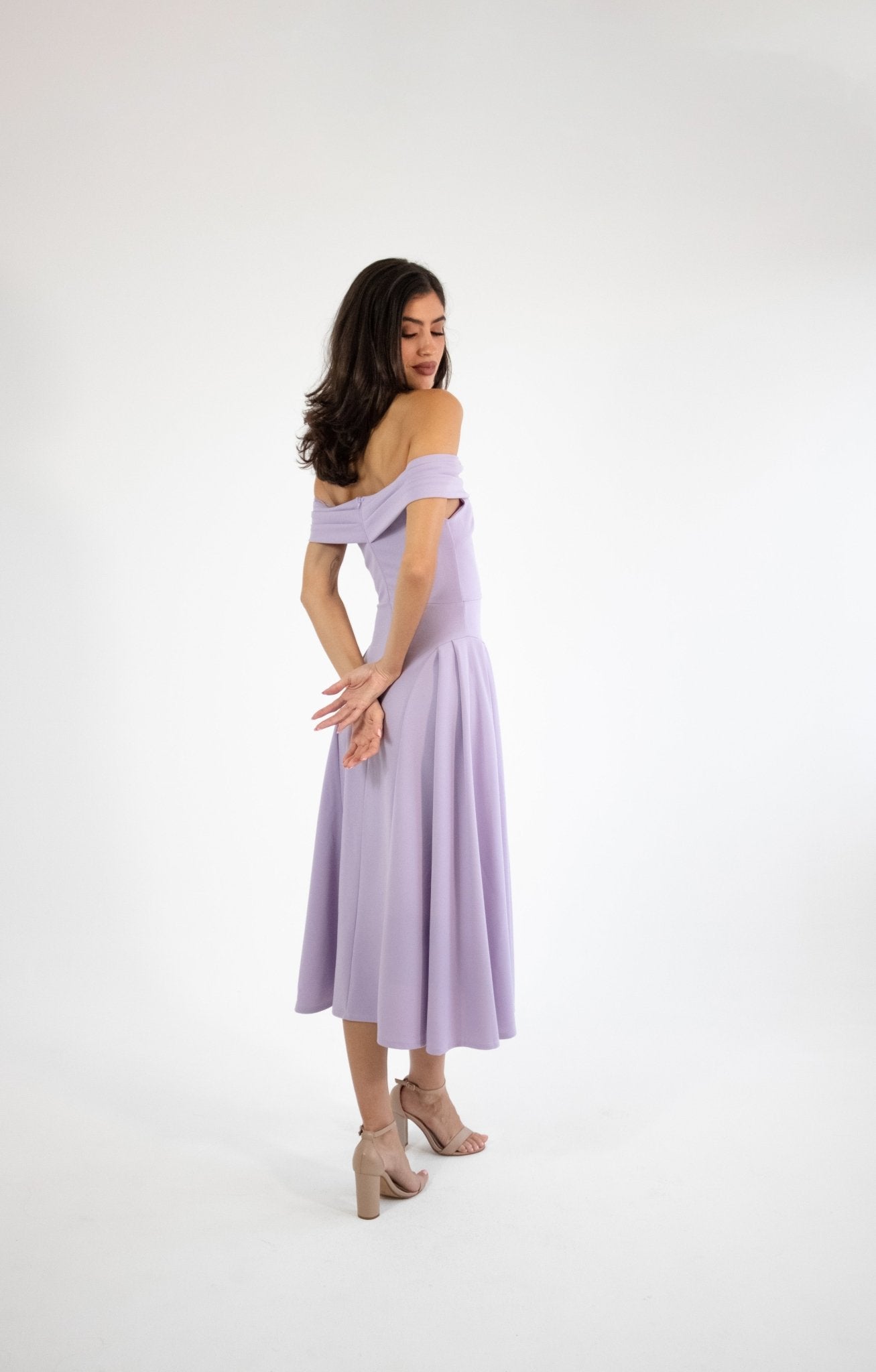 Lola - morado - Lend the Trend renta de vestidos mexico