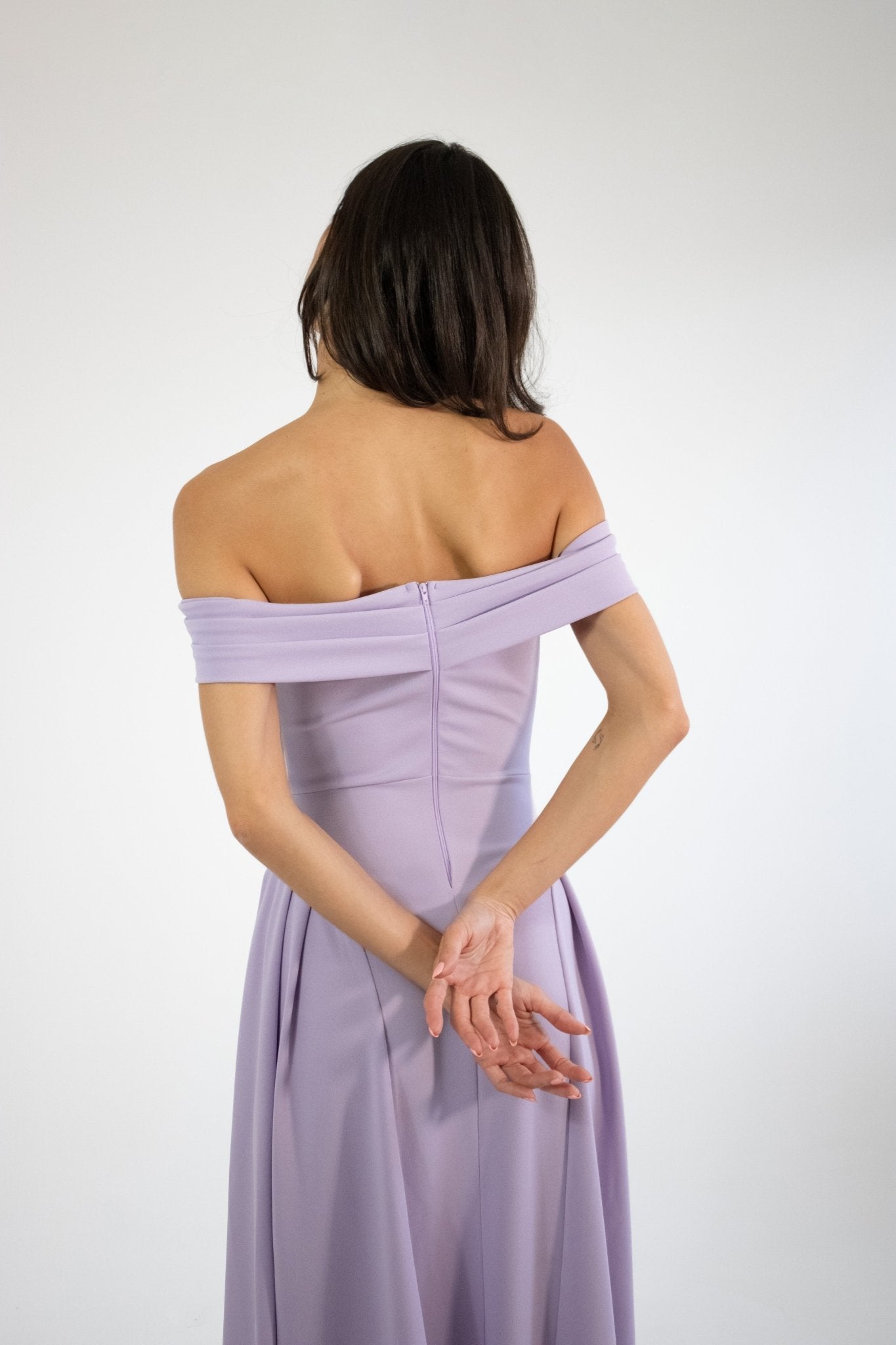 Lola - morado - Lend the Trend renta de vestidos mexico