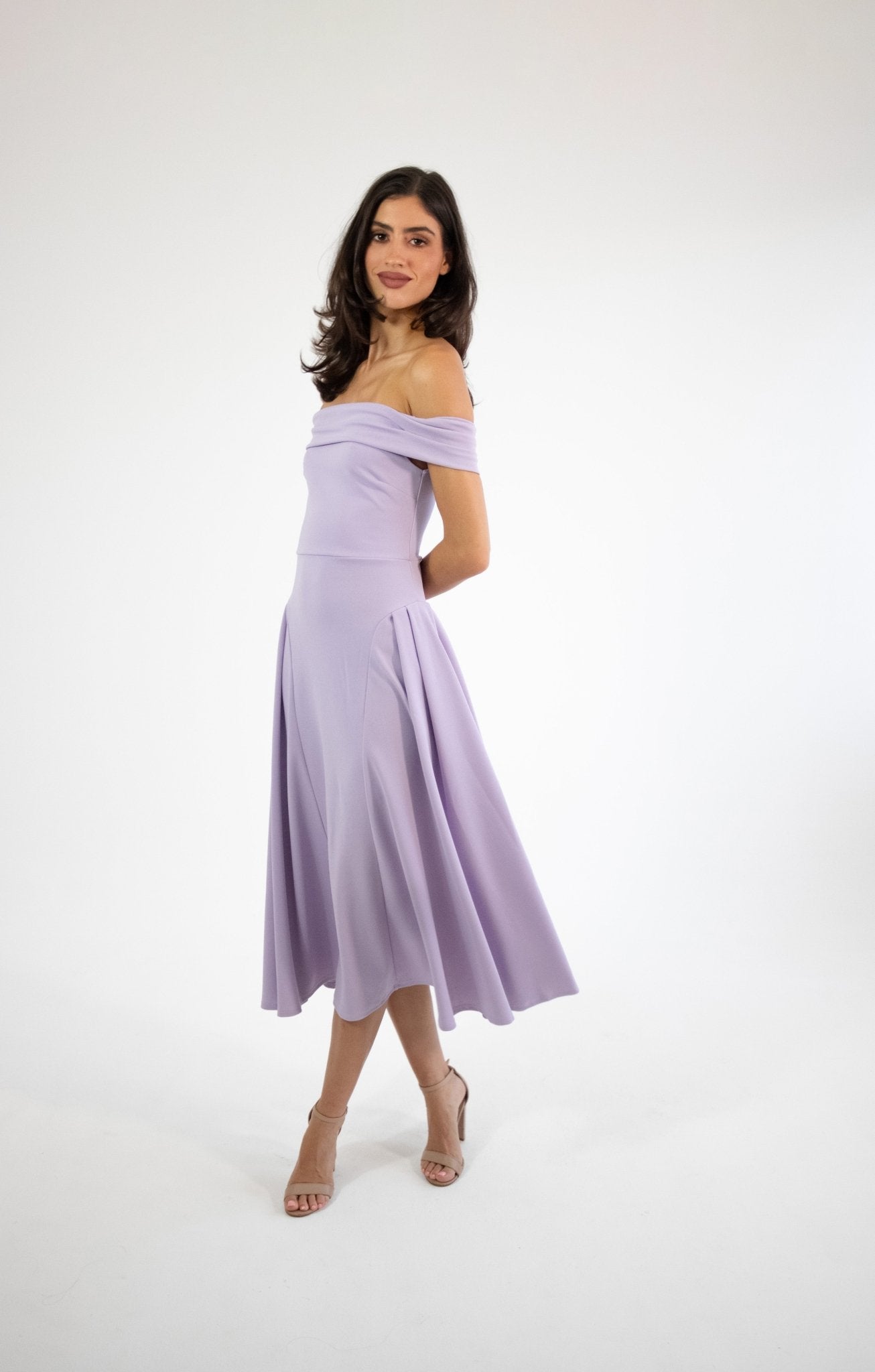 Lola - morado venta - Lend the Trend renta de vestidos mexico