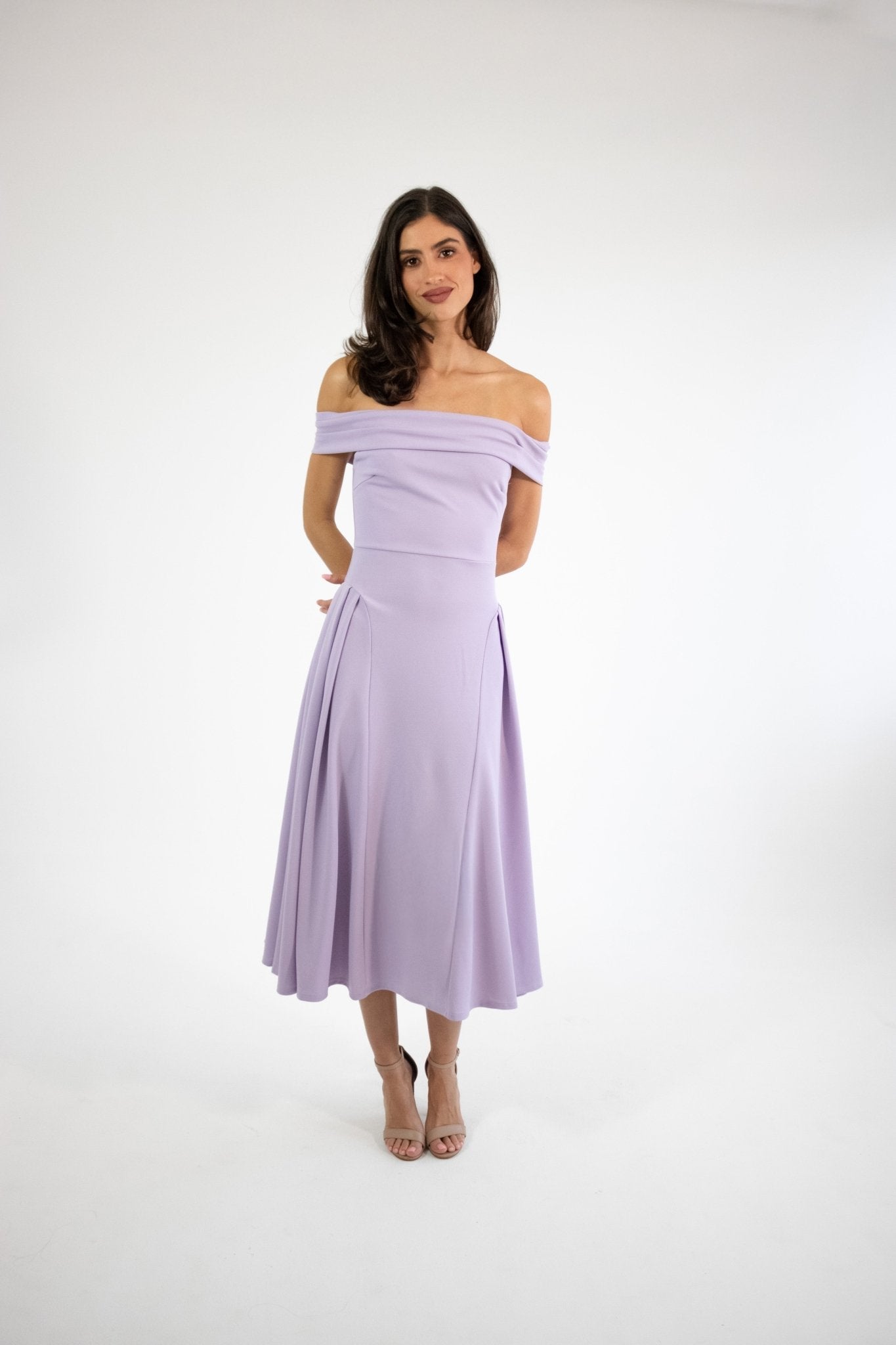 Lola - morado venta - Lend the Trend renta de vestidos mexico