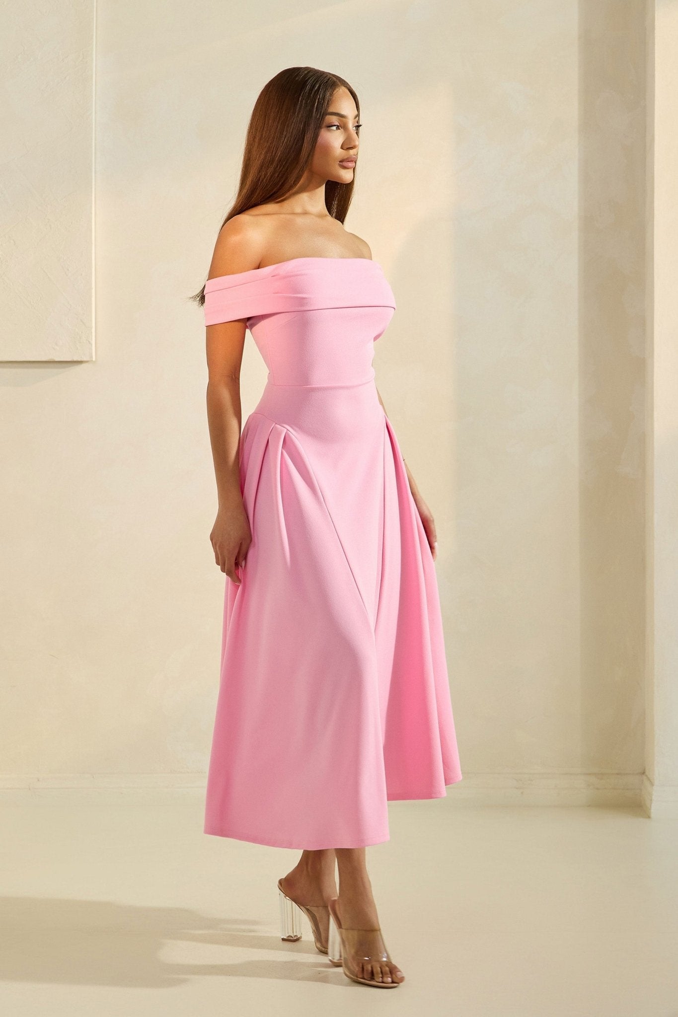 Lola - rosa - Lend the Trend renta de vestidos mexico