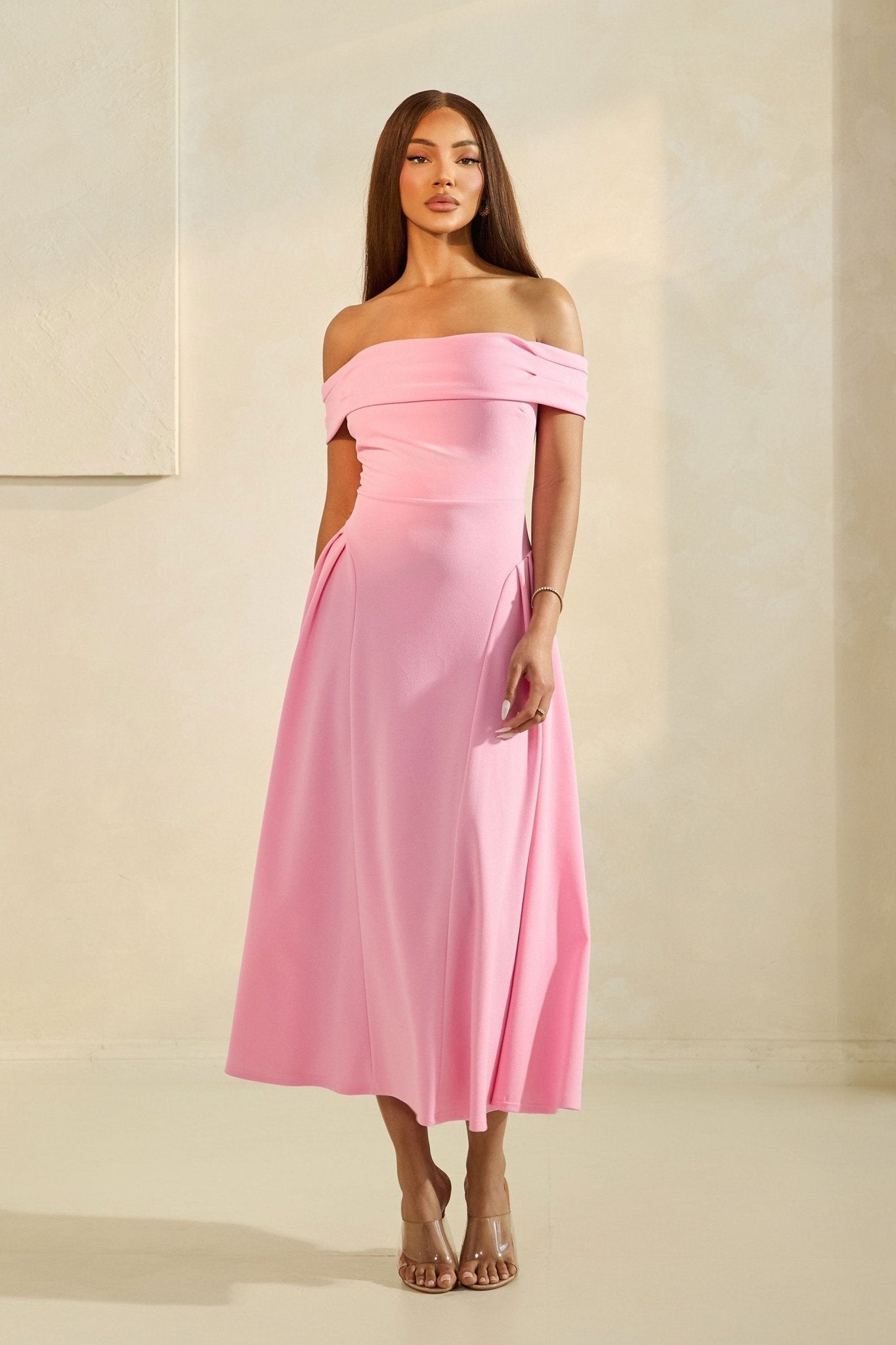 Lola - rosa - Lend the Trend renta de vestidos mexico