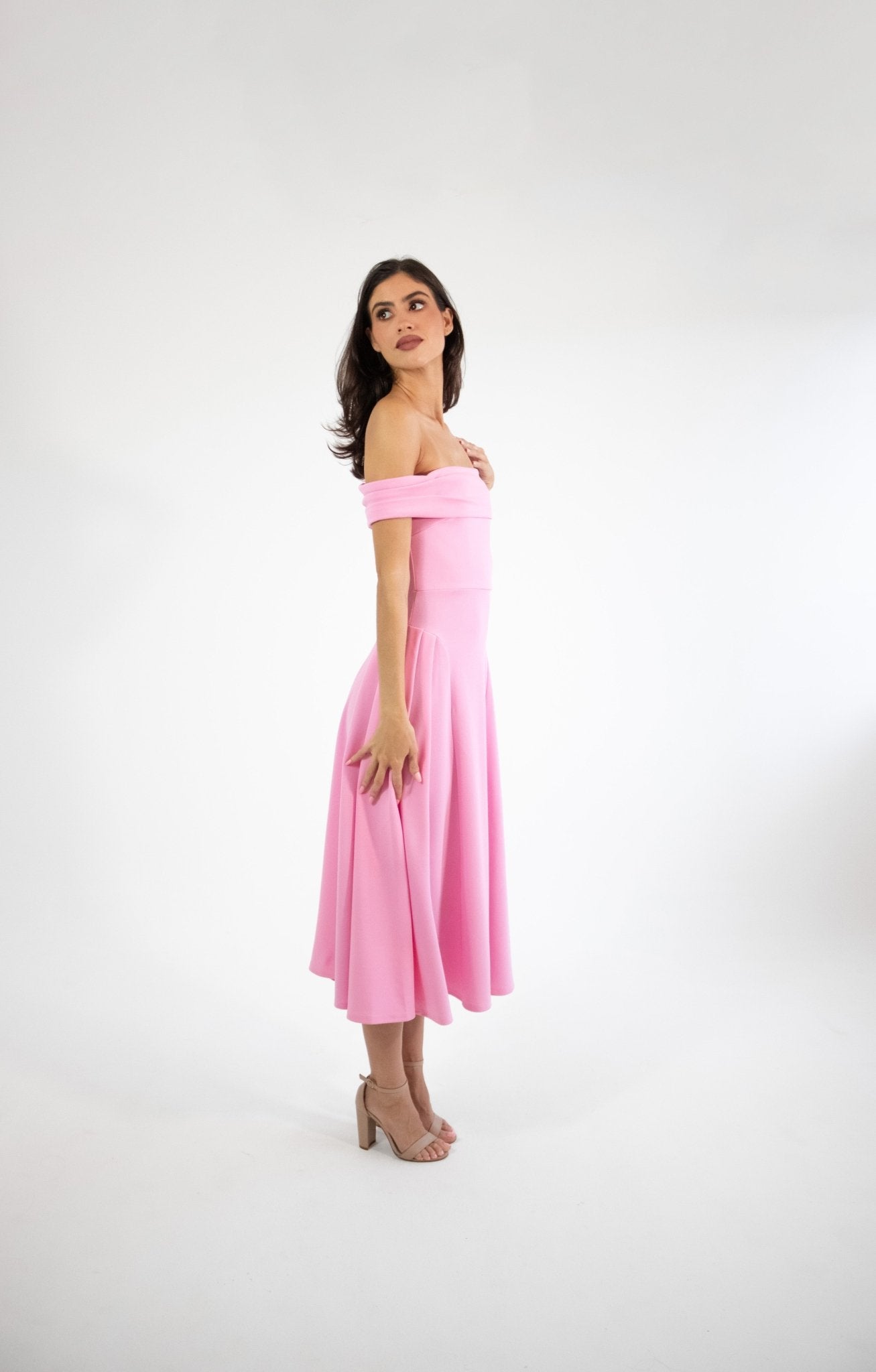 Lola - rosa - Lend the Trend renta de vestidos mexico