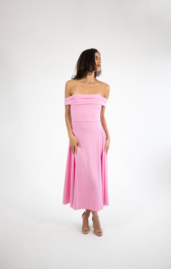 Lola - rosa - Lend the Trend renta de vestidos mexico