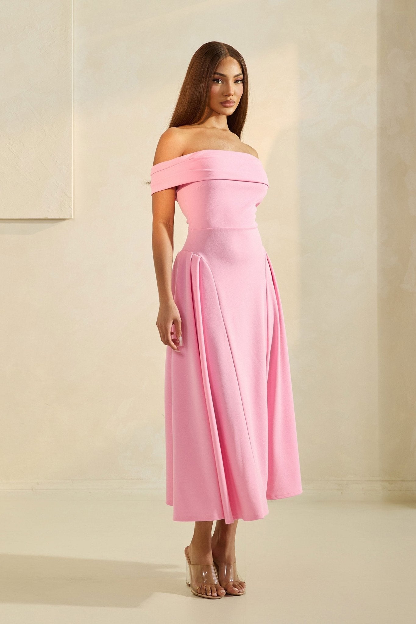 Lola - rosa - Lend the Trend renta de vestidos mexico