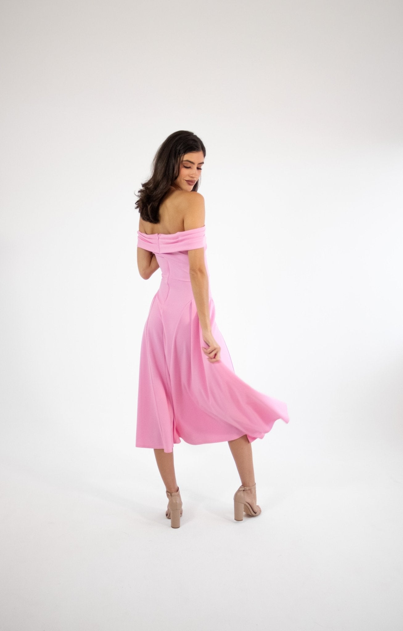 Lola - rosa venta - Lend the Trend renta de vestidos mexico