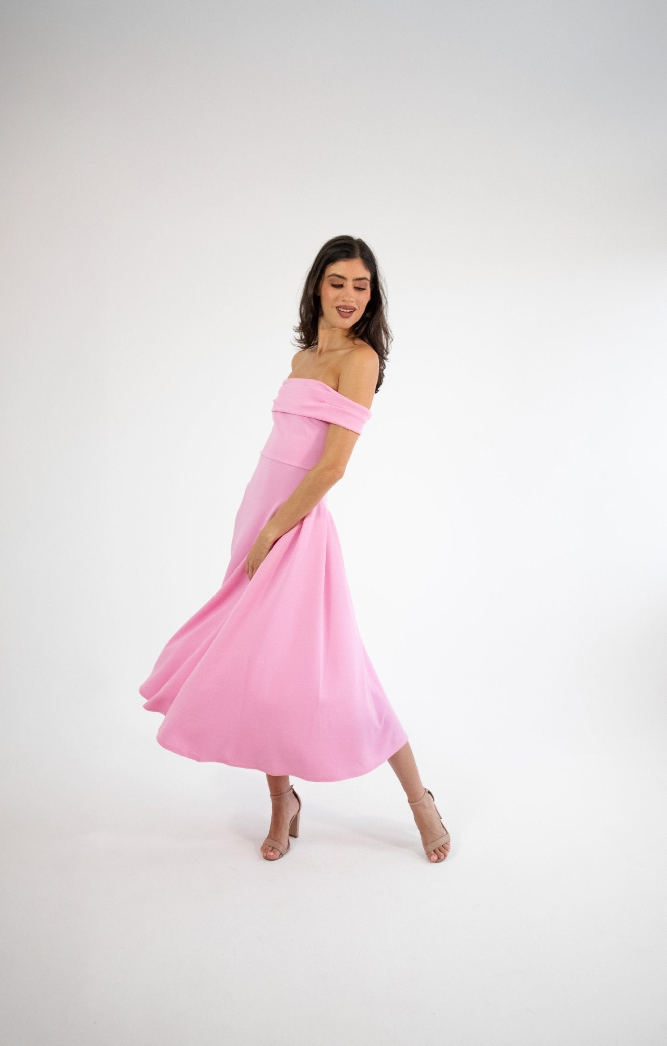 Lola - rosa venta - Lend the Trend renta de vestidos mexico