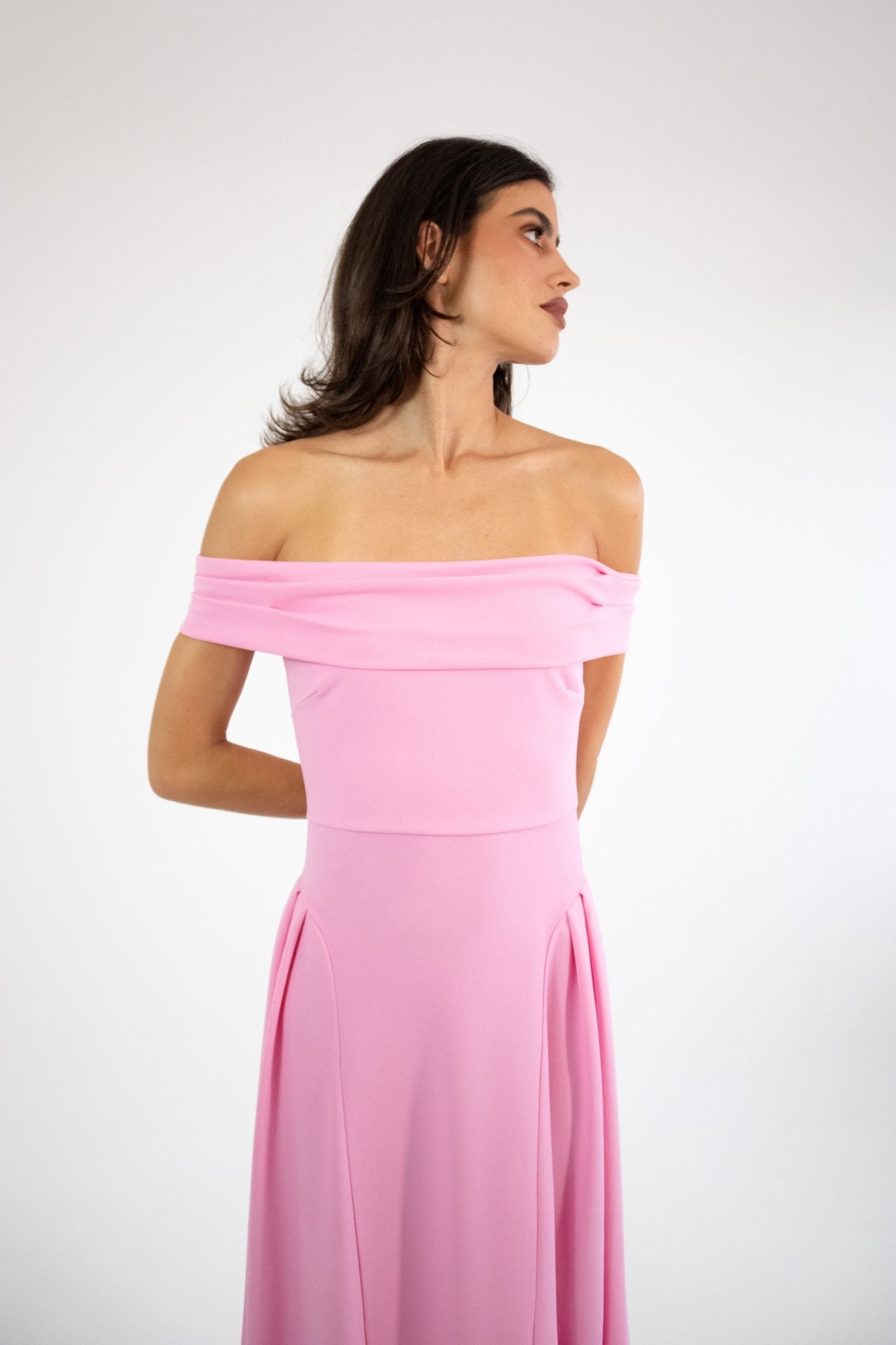 Lola - rosa venta - Lend the Trend renta de vestidos mexico