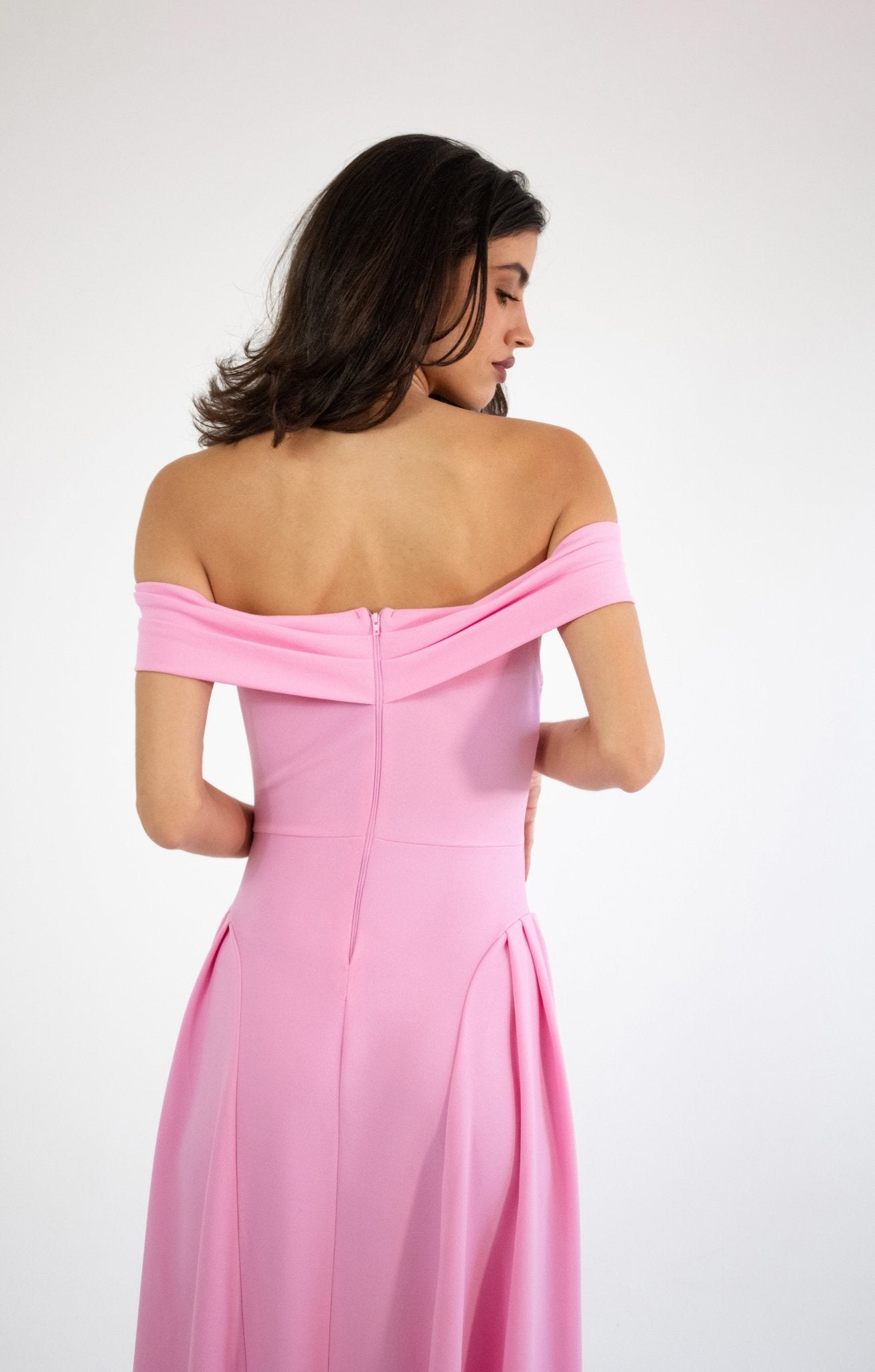 Lola - rosa venta - Lend the Trend renta de vestidos mexico