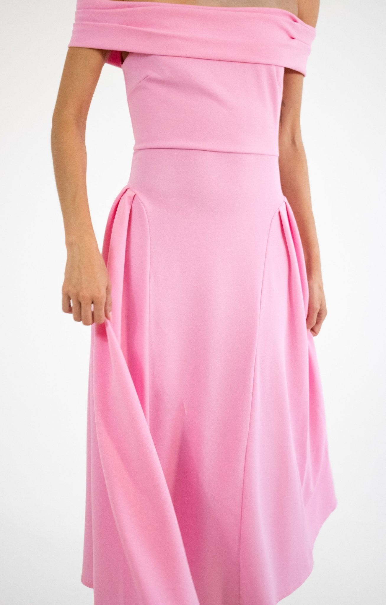 Lola - rosa venta - Lend the Trend renta de vestidos mexico