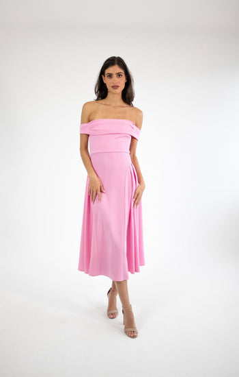 Lola - rosa venta - Lend the Trend renta de vestidos mexico