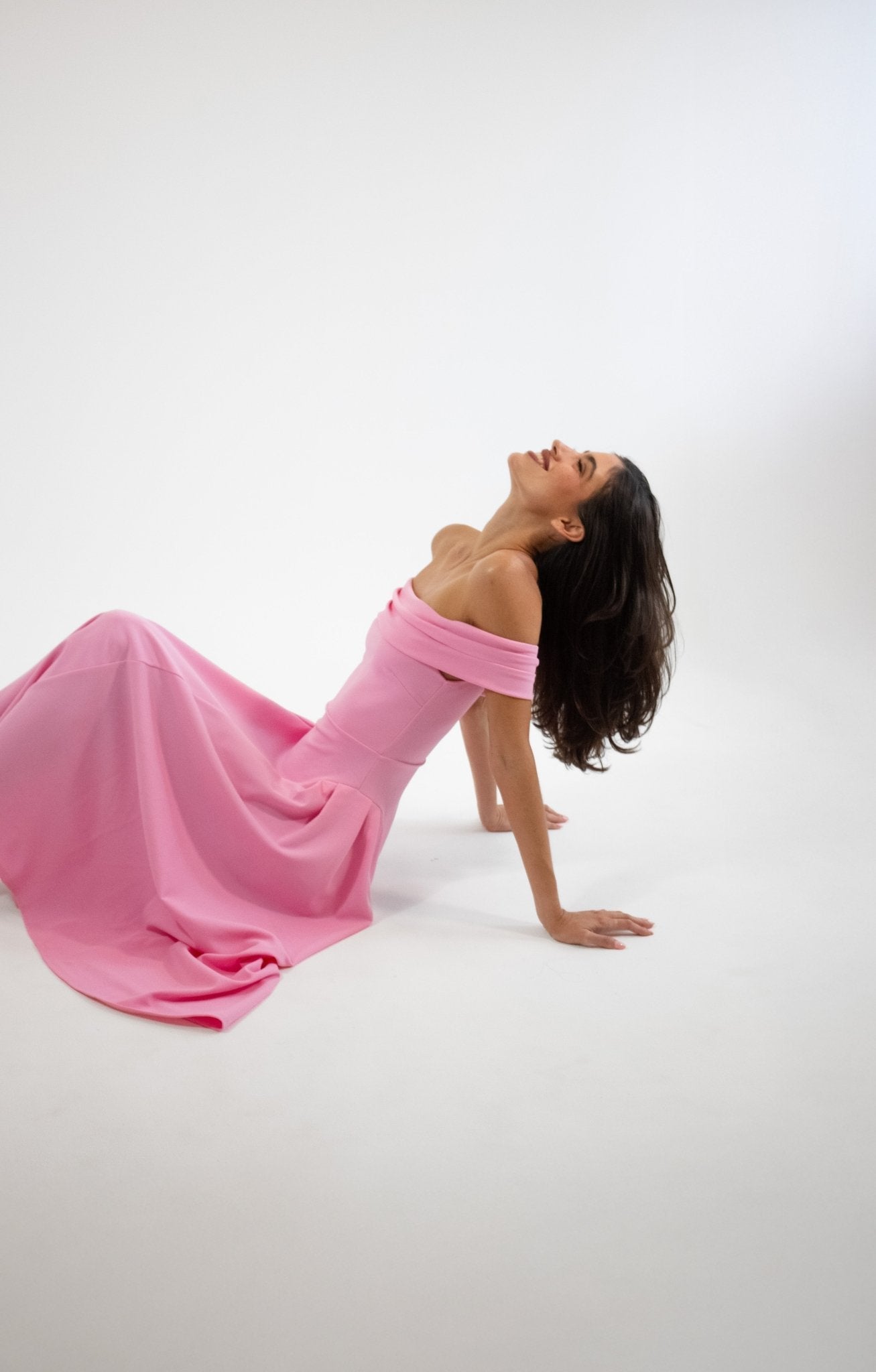 Lola - rosa venta - Lend the Trend renta de vestidos mexico