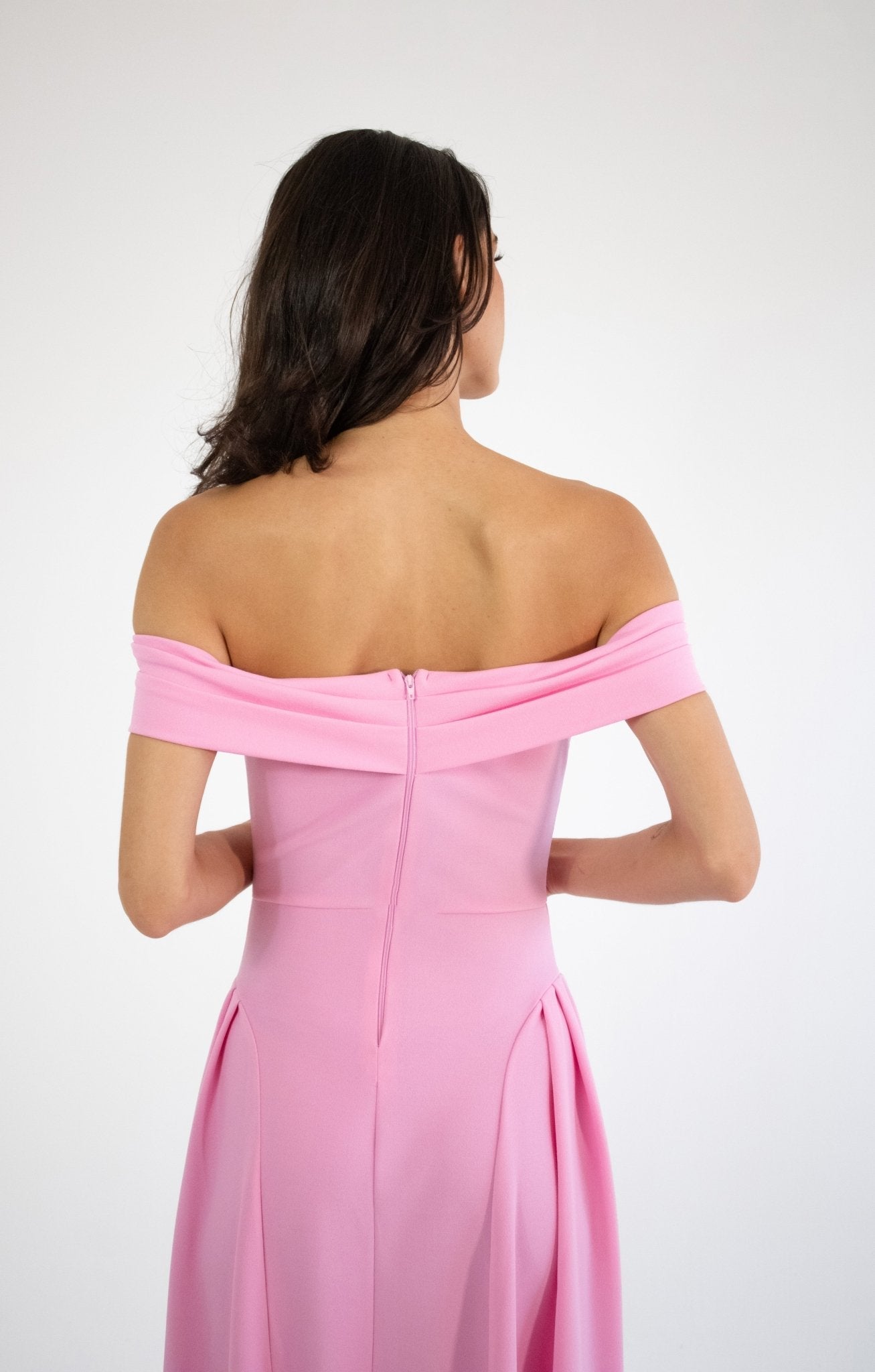 Lola - rosa venta - Lend the Trend renta de vestidos mexico