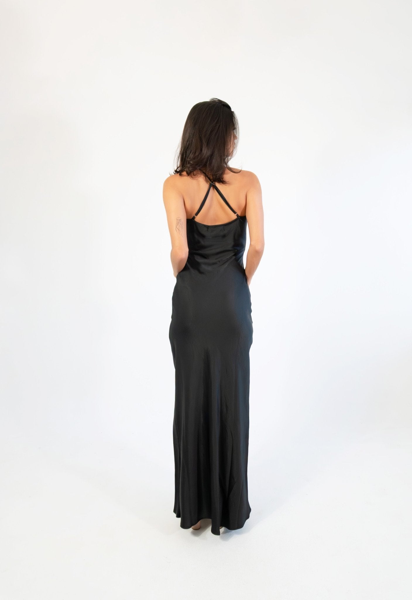 Loreta - negro - Lend the Trend renta de vestidos mexico
