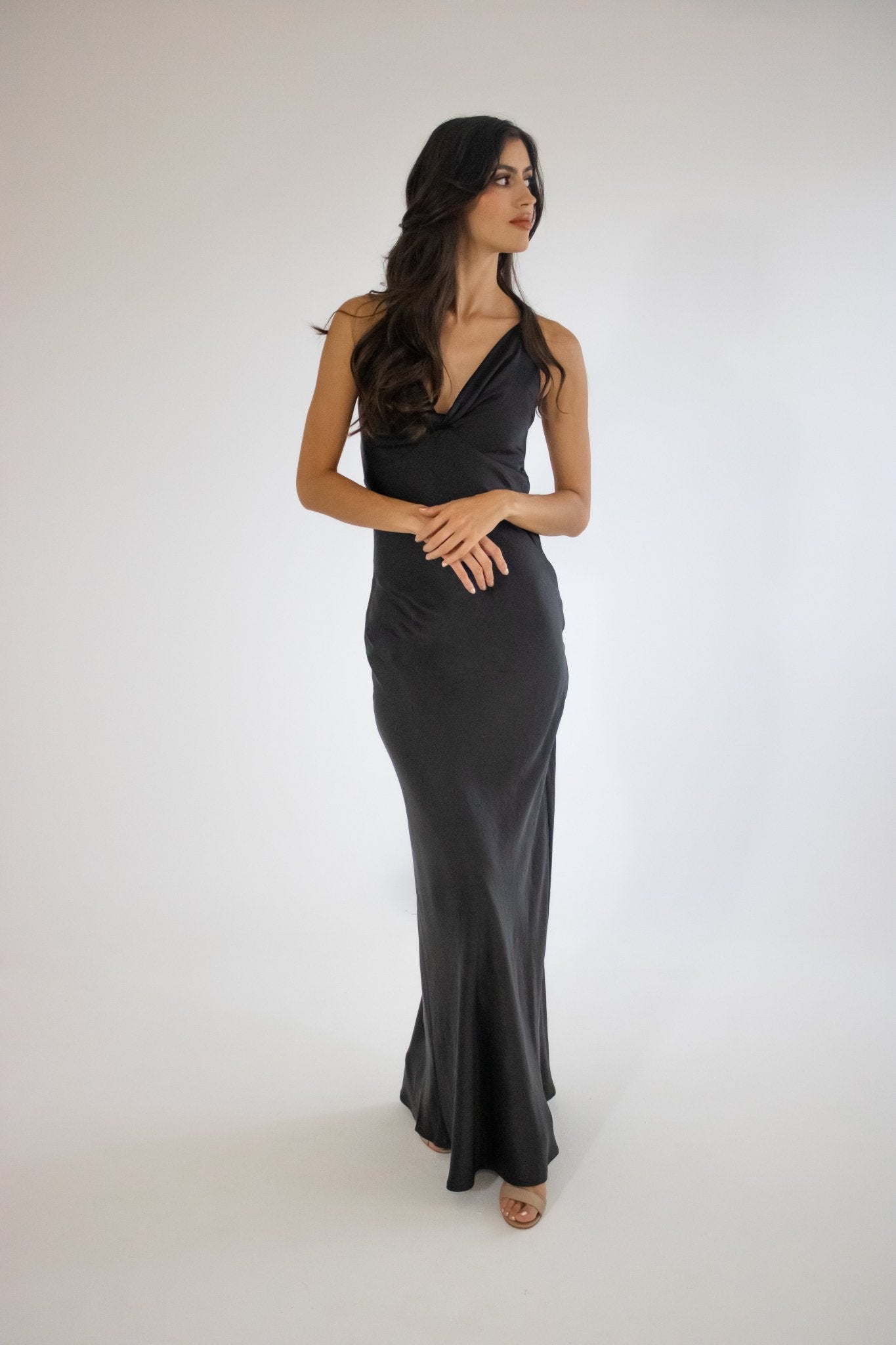 Loreta - negro venta - Lend the Trend renta de vestidos mexico