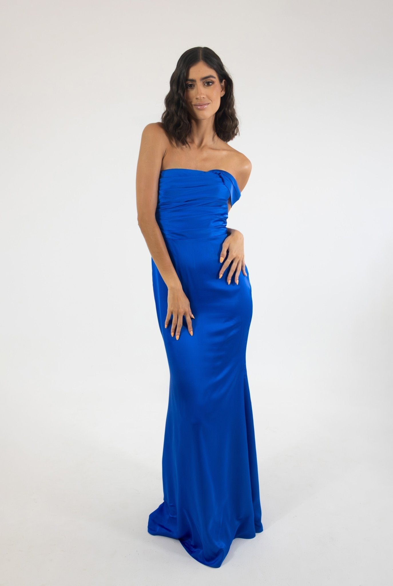 Marialy - azul - Lend the Trend renta de vestidos mexico