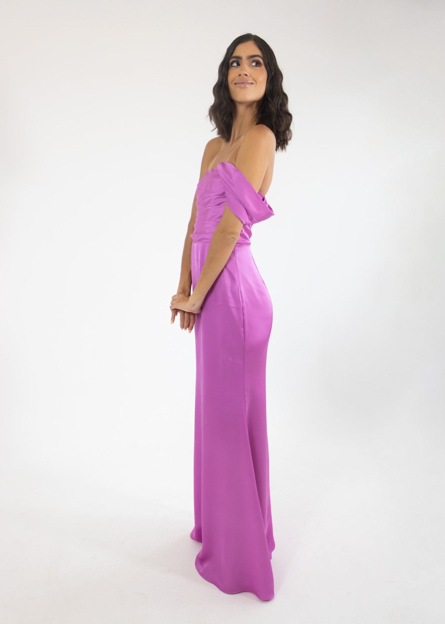 Marialy - rosa - Lend the Trend renta de vestidos mexico