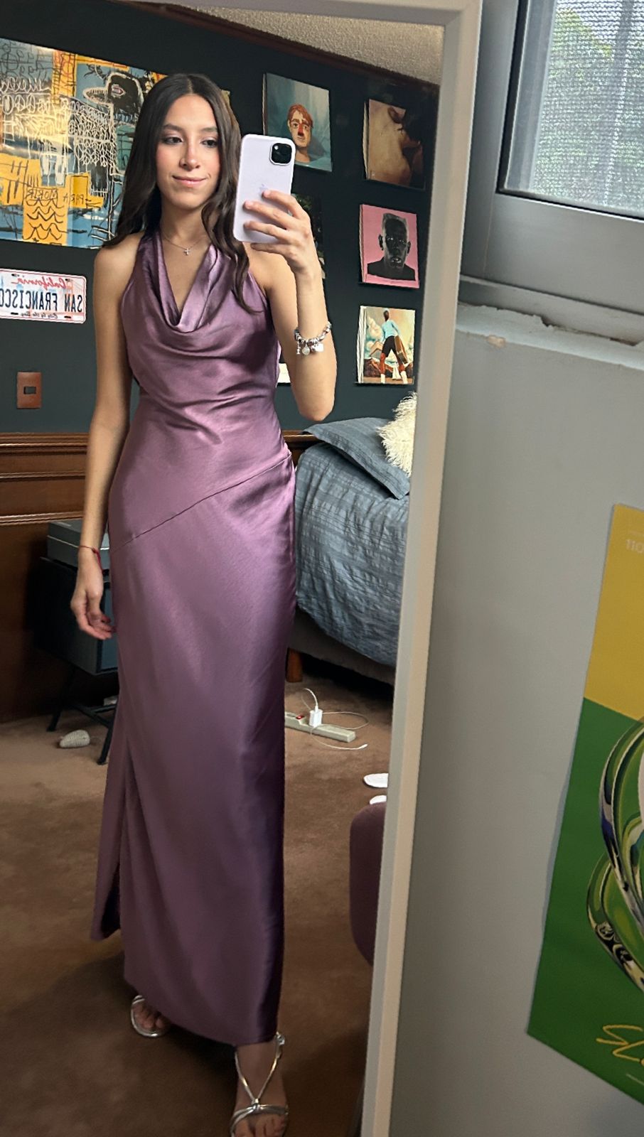 Marisa - morado - Lend the Trend renta de vestidos mexico