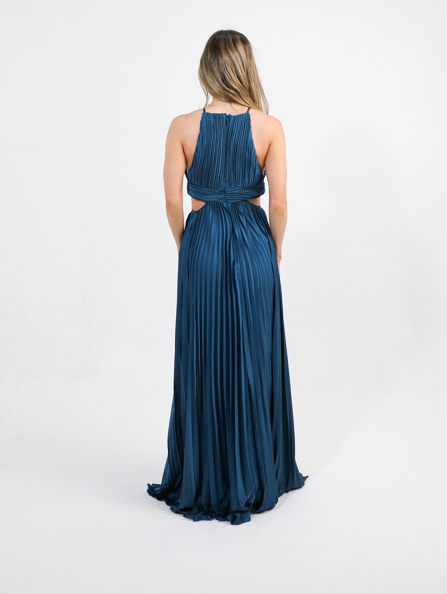 Milla - azul - Lend the Trend renta de vestidos mexico