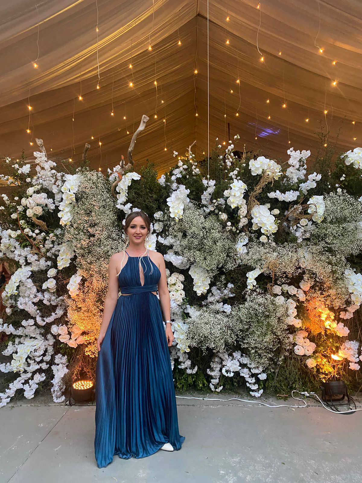 Milla - azul - Lend the Trend renta de vestidos mexico