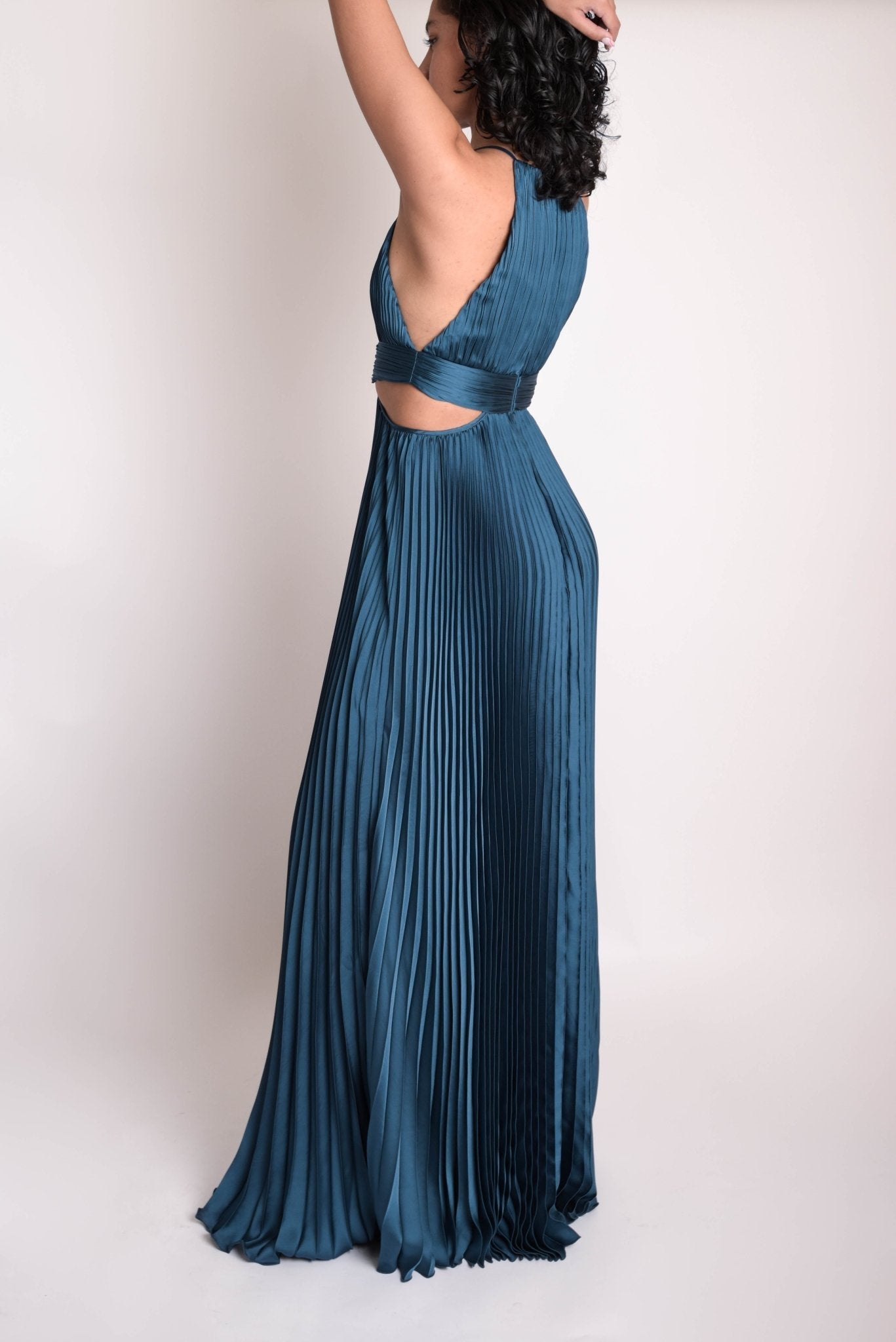 Milla - azul venta - Lend the Trend renta de vestidos mexico