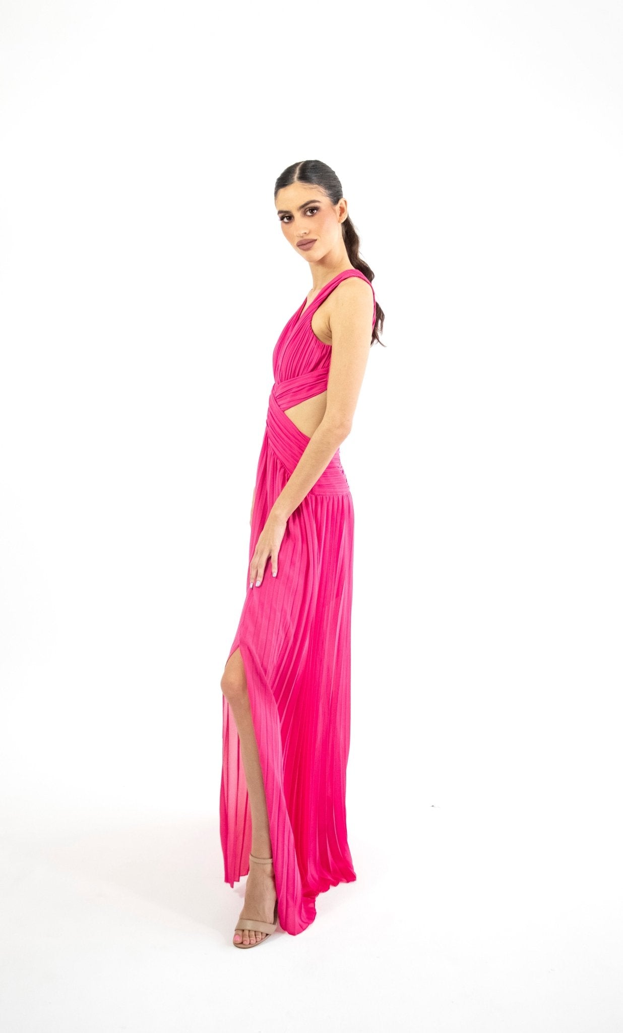 Velma - rosa - Lend the Trend renta de vestidos mexico
