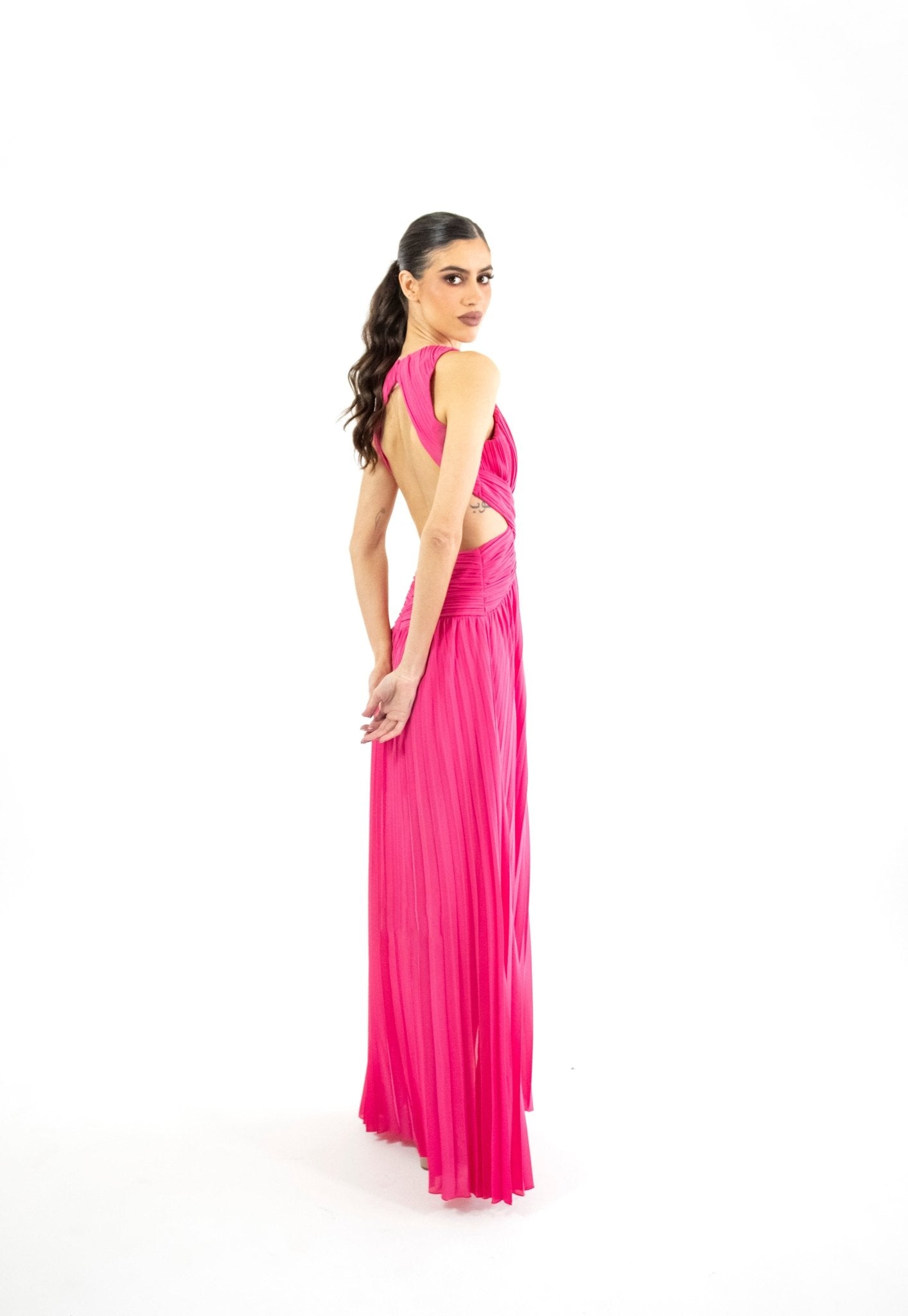 Velma - rosa - Lend the Trend renta de vestidos mexico