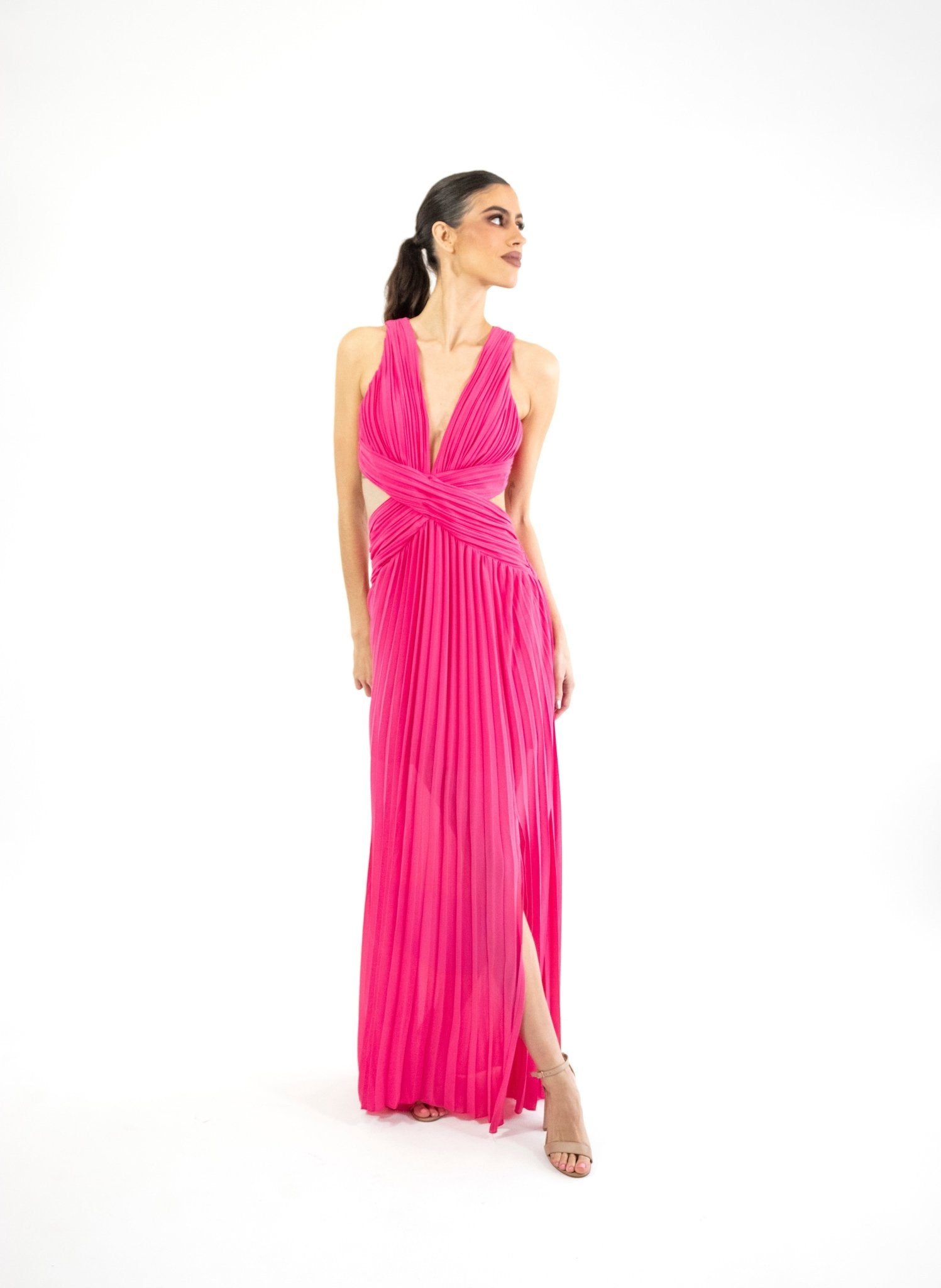 Velma - rosa - Lend the Trend renta de vestidos mexico