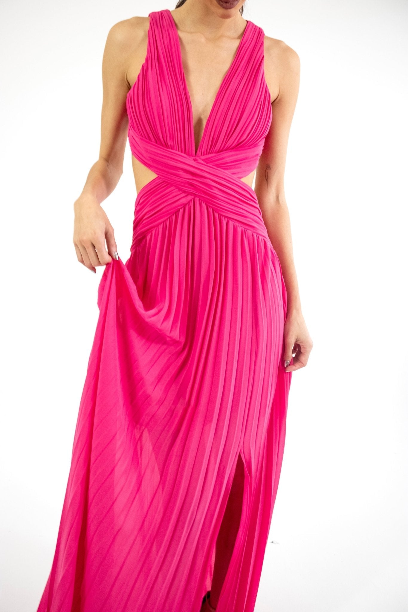 Velma - rosa - Lend the Trend renta de vestidos mexico